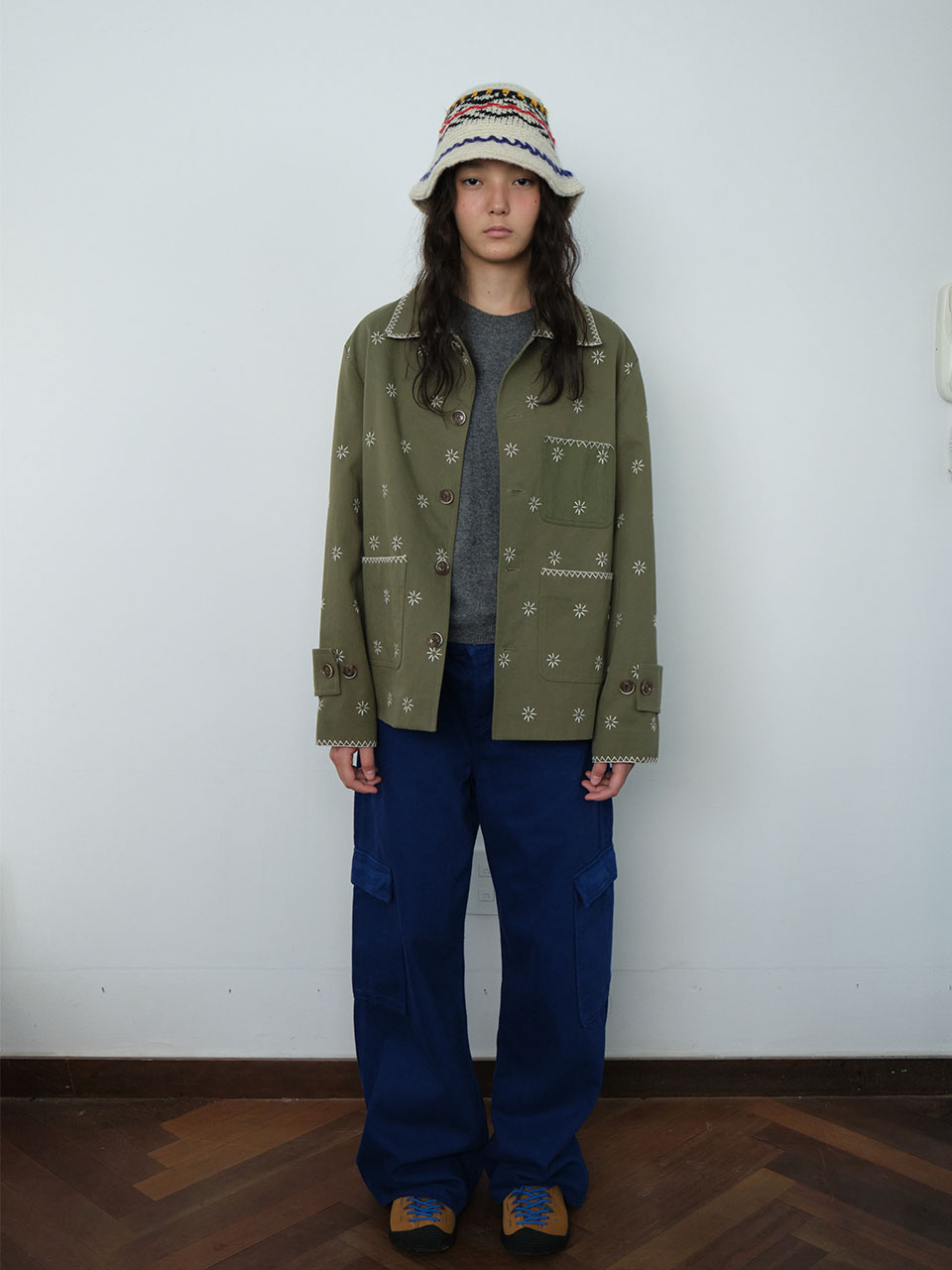 The KYOTO Jacket Khaki_F233JK04 - FRITUR