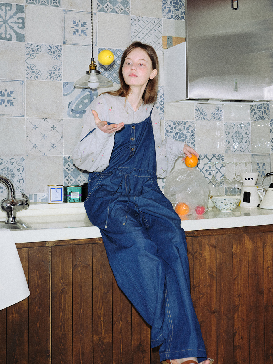The GARDEN Overall Pants 2Color_F241JU01 - FRITUR