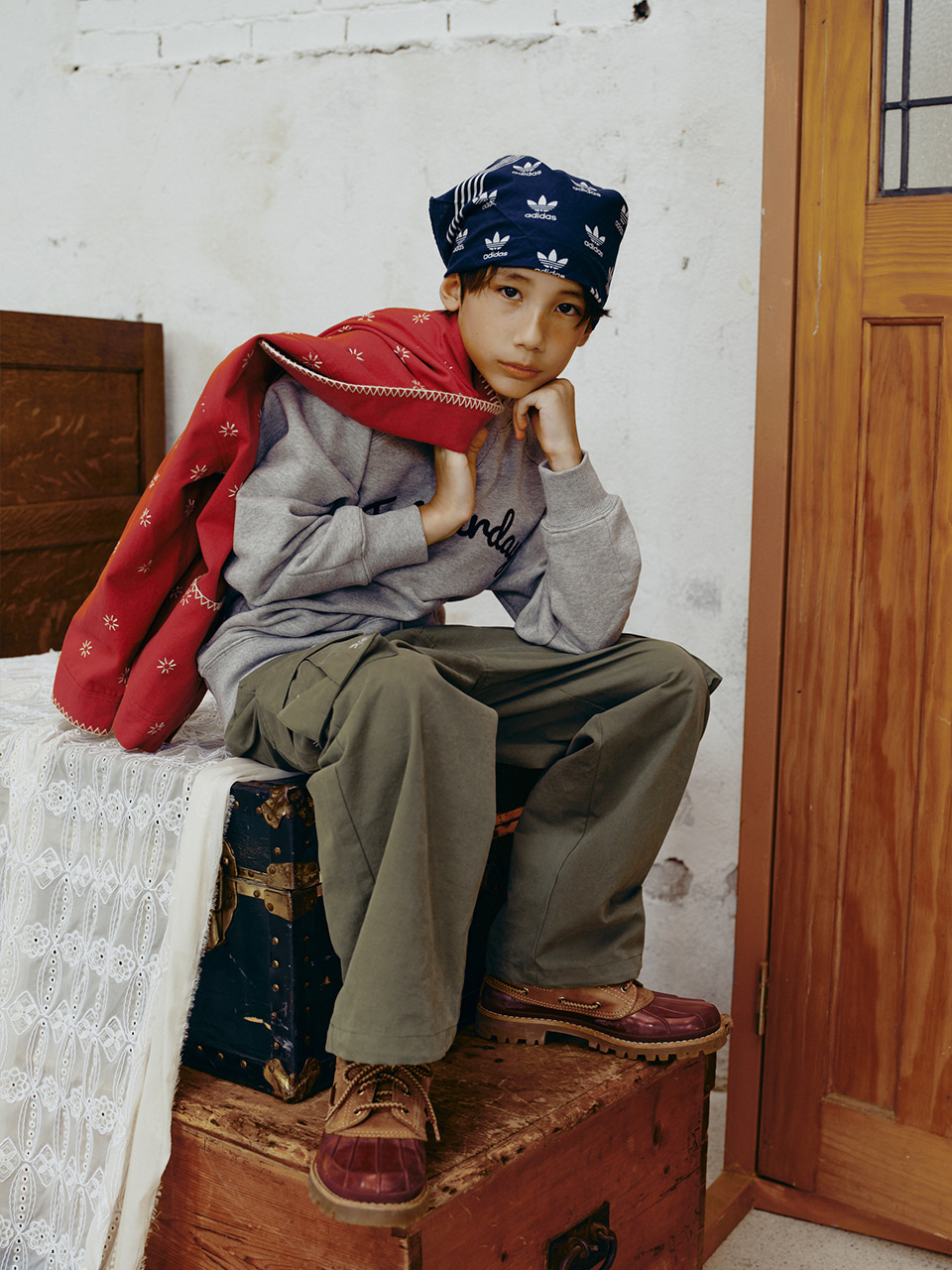 ■FRITUR■ The KYOTO Jacket Red_F243JK01 The KYOTO Jacket Red_F243JK01 - FRITUR
