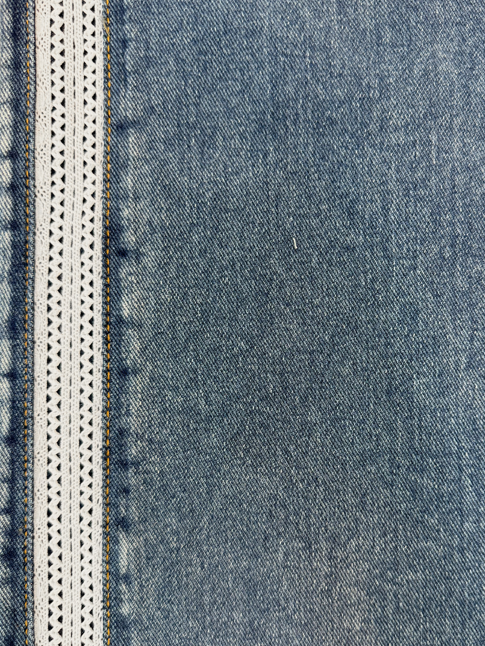 韓国商品/FRITUR Lace Track Denim Lace Track Denim_F243DE01 - FRITUR