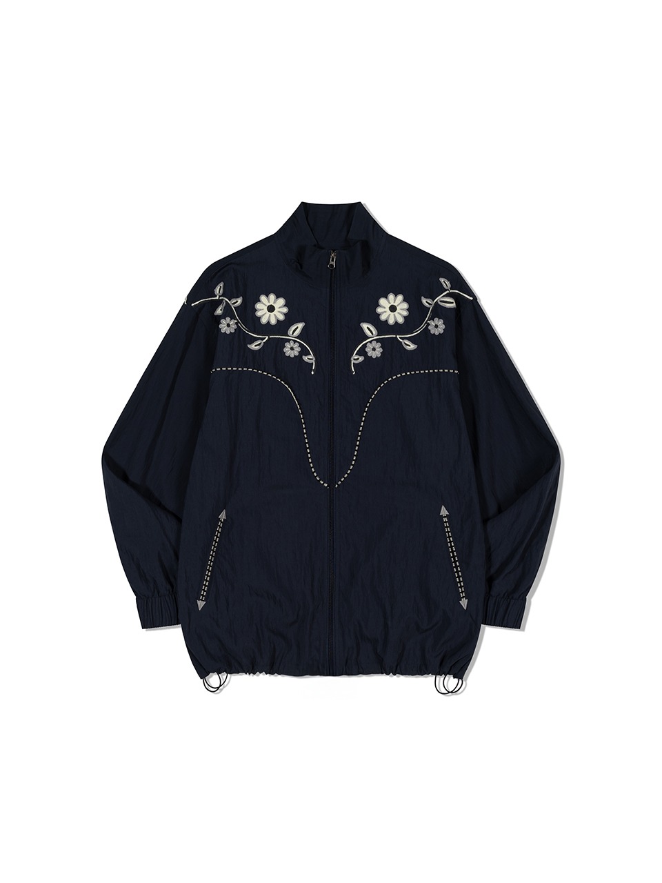 韓国商品/FRITUR Embroidery Work Jacket (男女共用) SHOP - OUTER - FRITUR