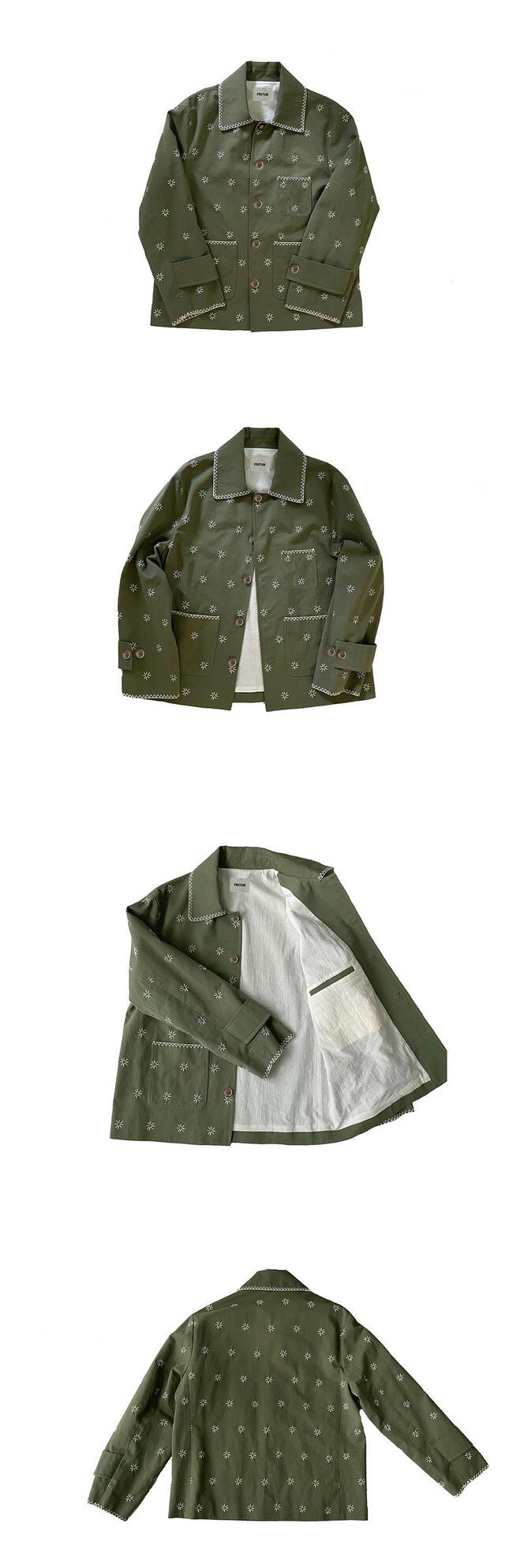 ★FRITUR★ The KYOTO Jacket Green_F243JK01 The KYOTO Jacket Khaki_F233JK04 - FRITUR