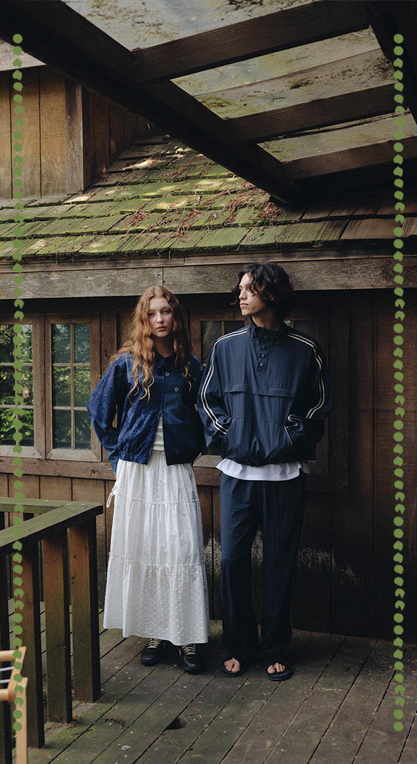 The DAISY Stitch Work Jacket Red_F241JK02 - FRITUR