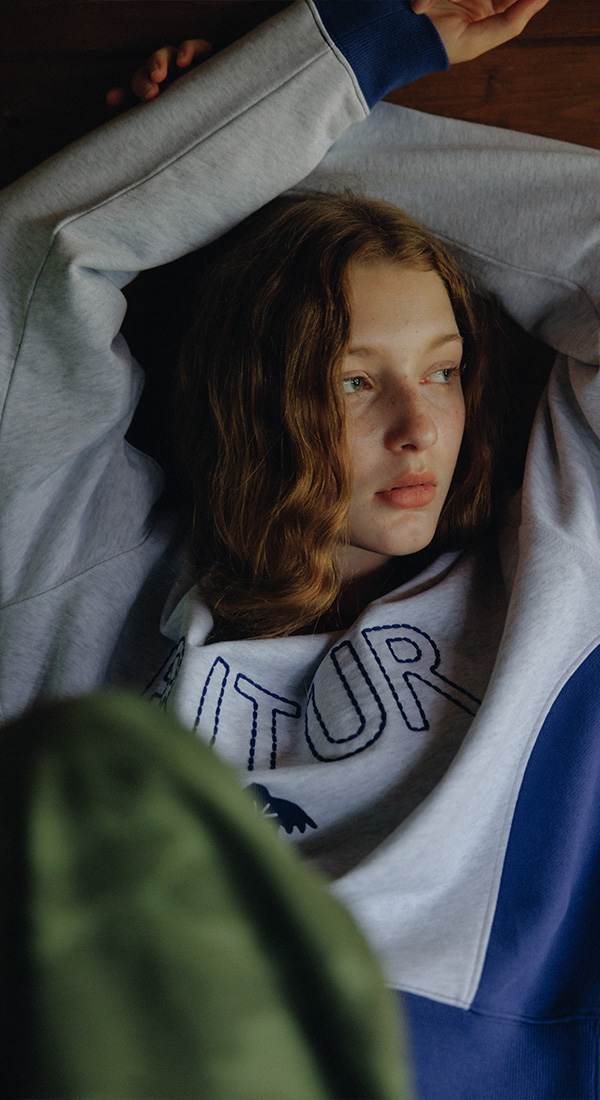 Embroidery Work Jacket Blue_F243JK02 - FRITUR