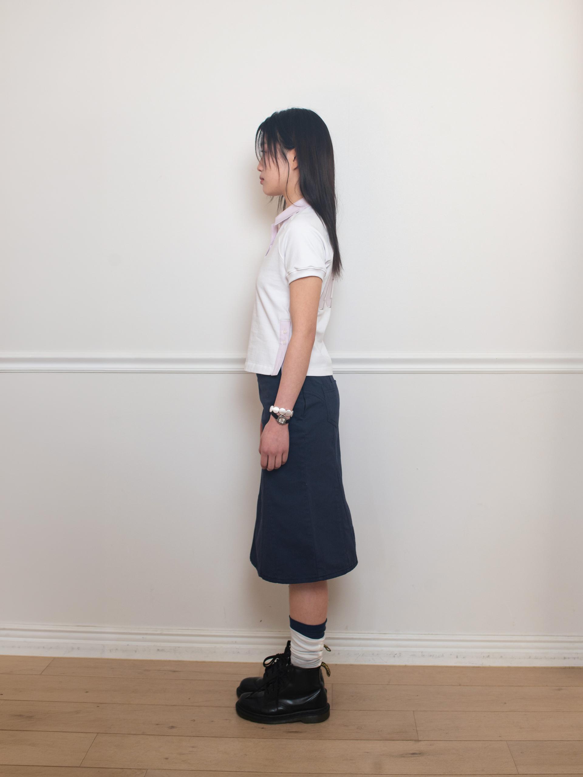 BUTTON POLO T (WHITE)