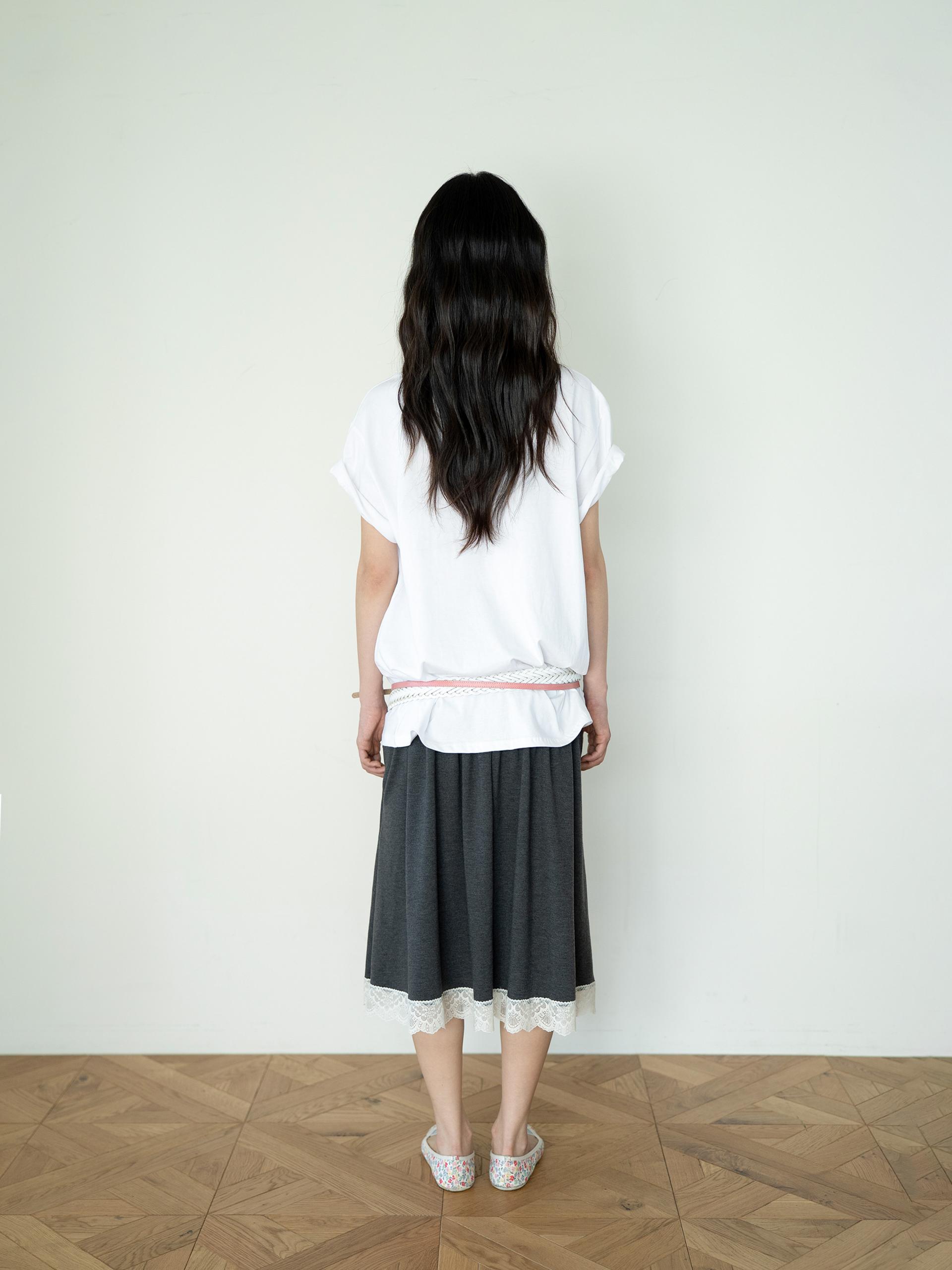 ANGEL BUTTON T (WHITE)