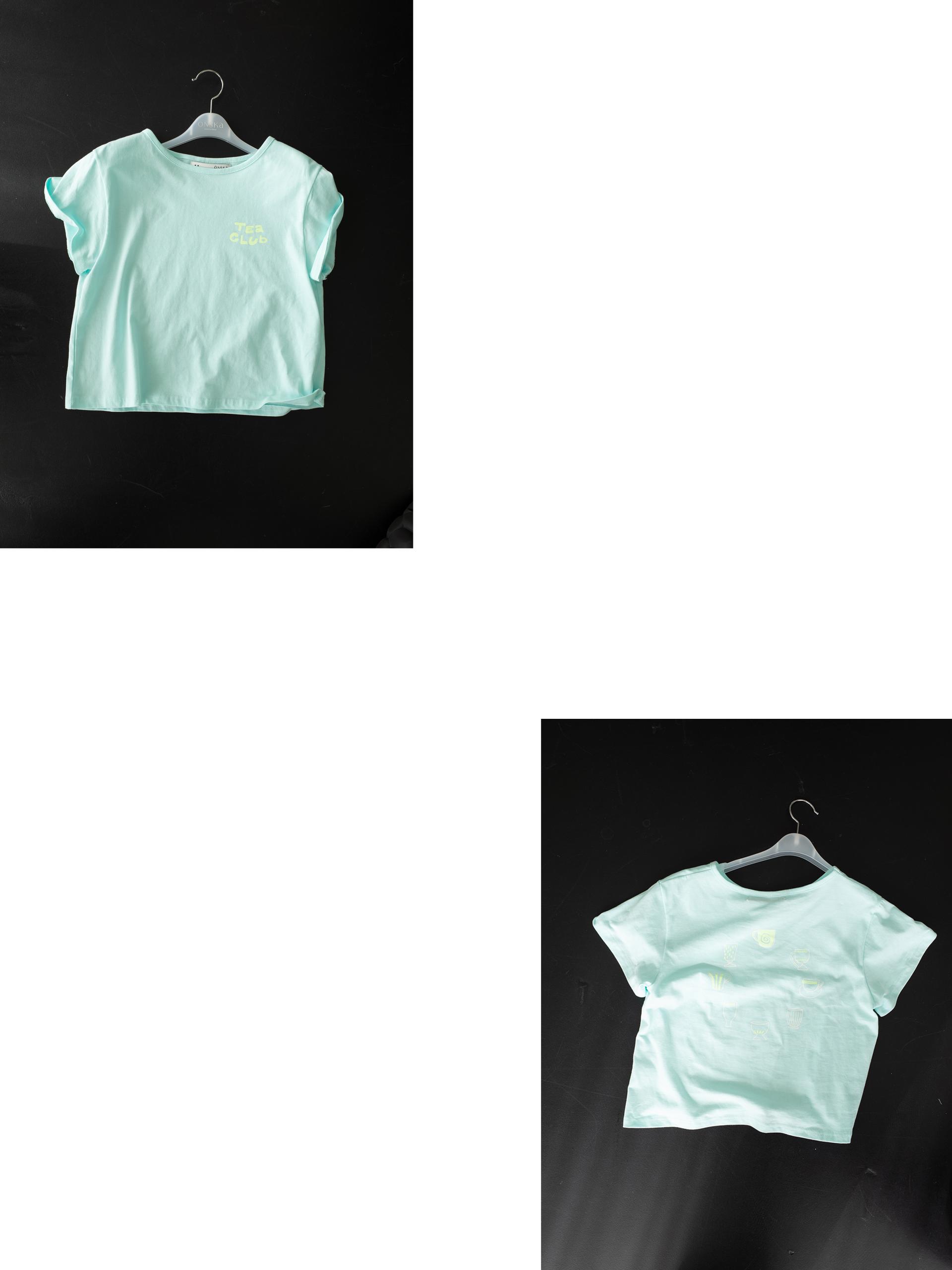 TEA CLUB REGULAR T (ICE BLUE)