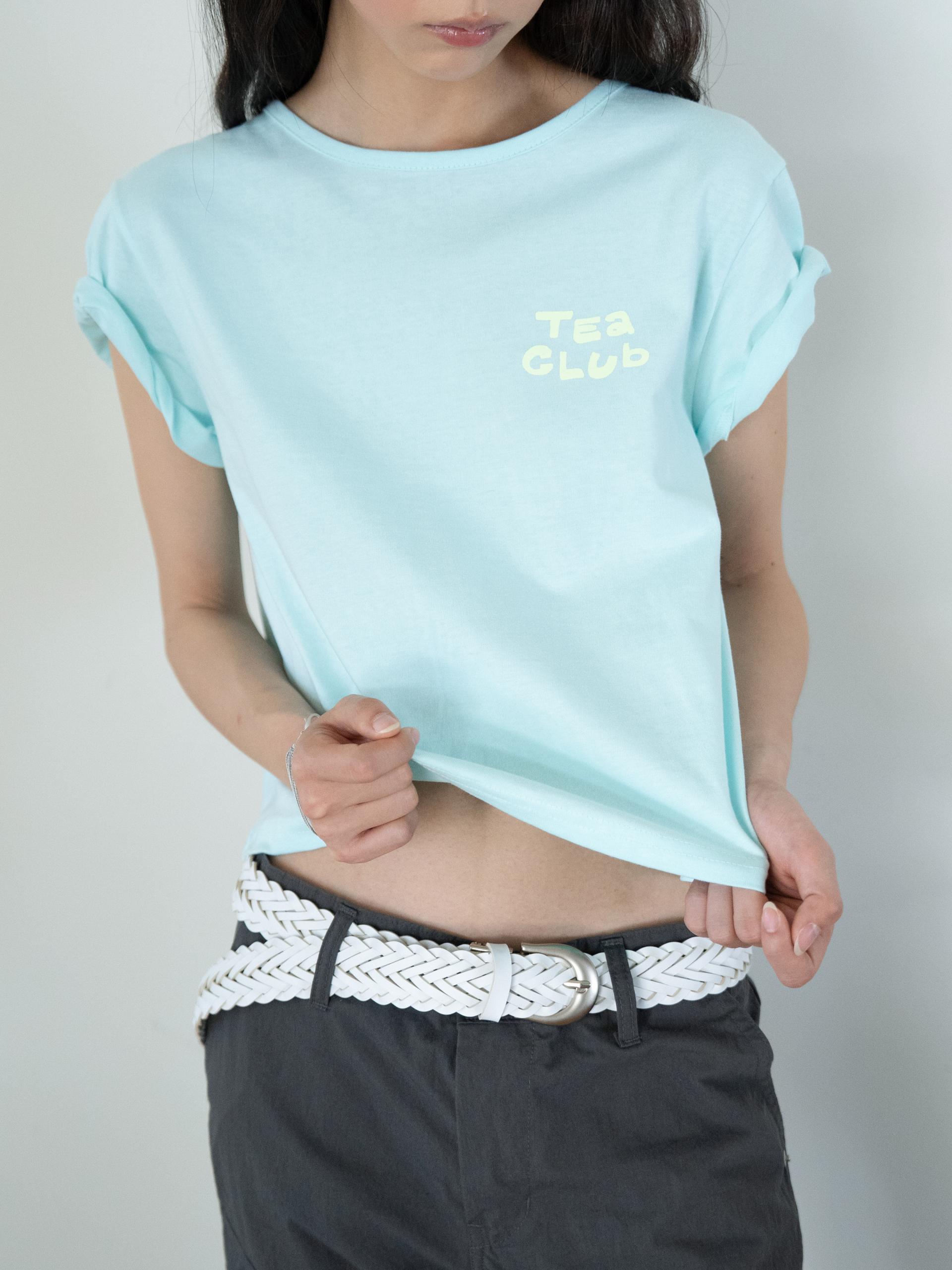 TEA CLUB REGULAR T (ICE BLUE)