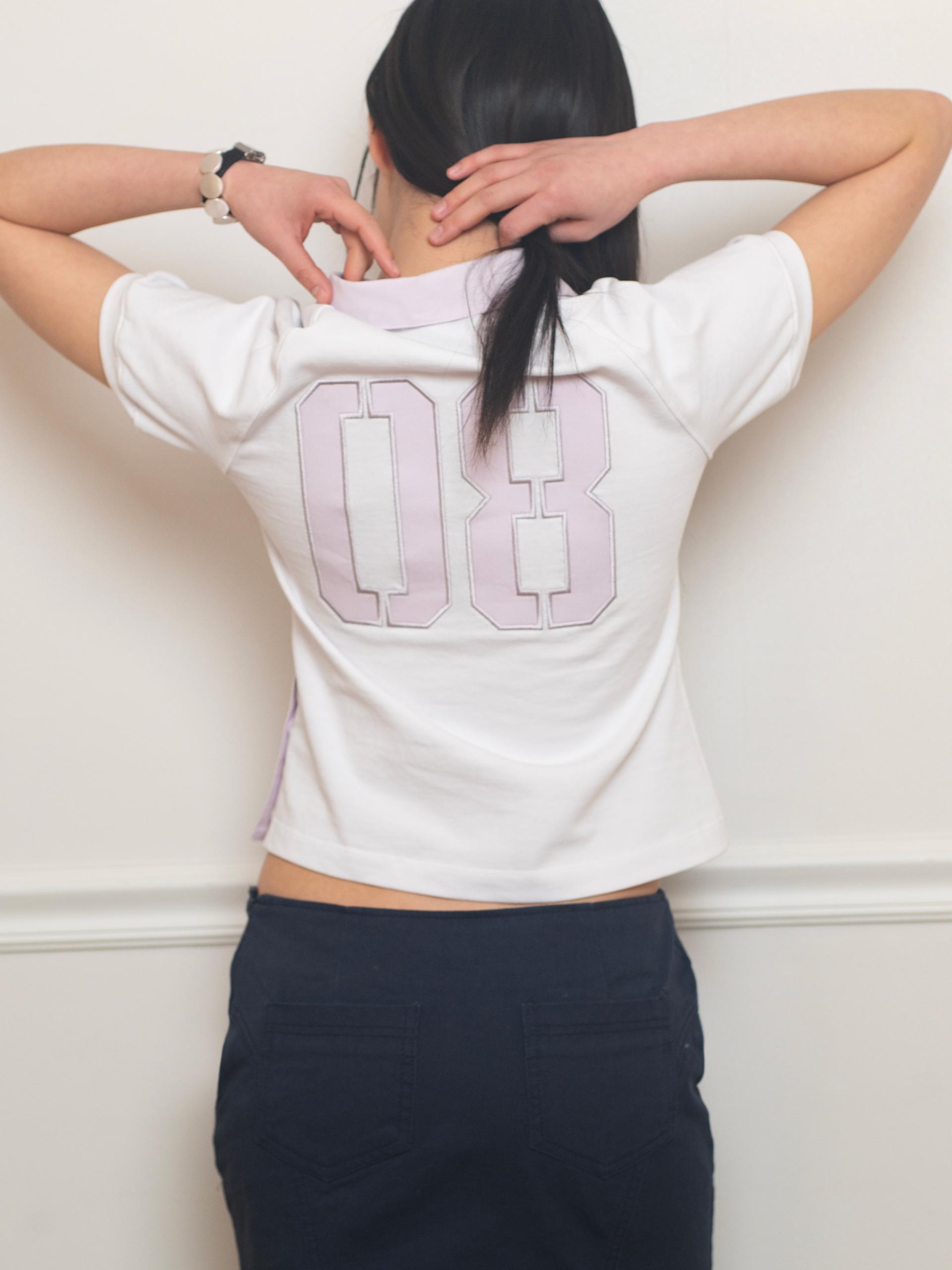 BUTTON POLO T (WHITE)
