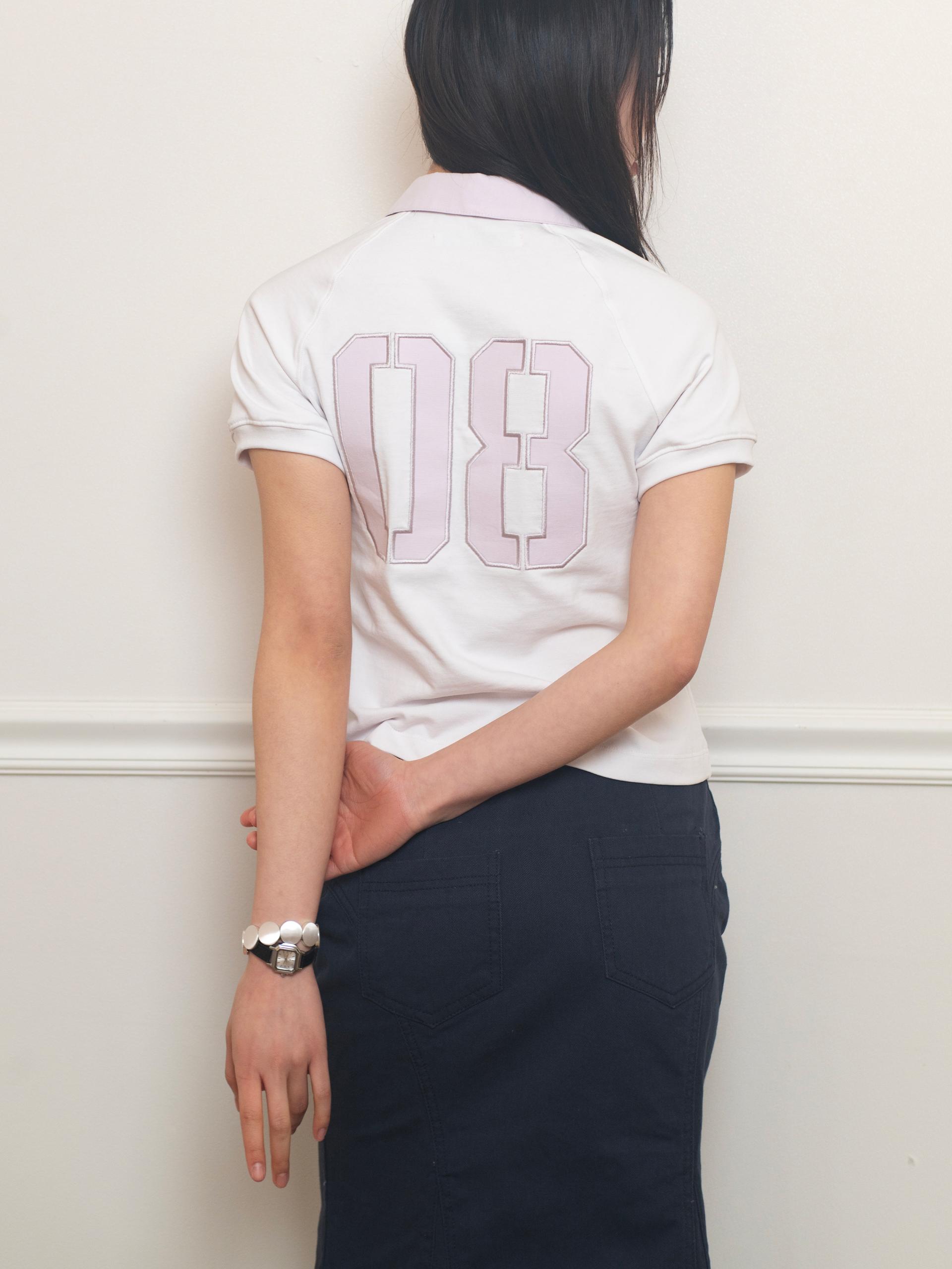 BUTTON POLO T (WHITE)