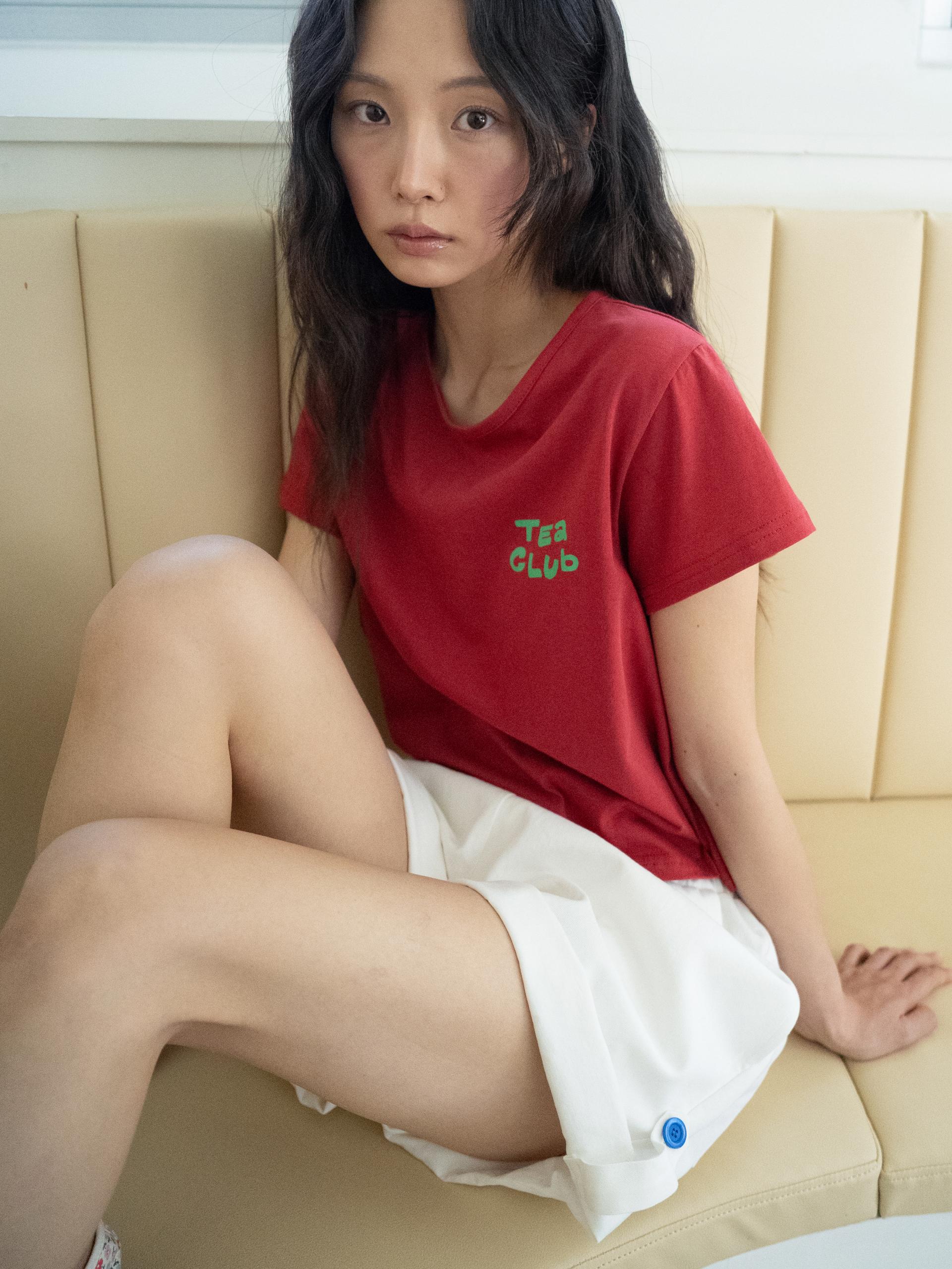 TEA CLUB REGULAR T (RED)