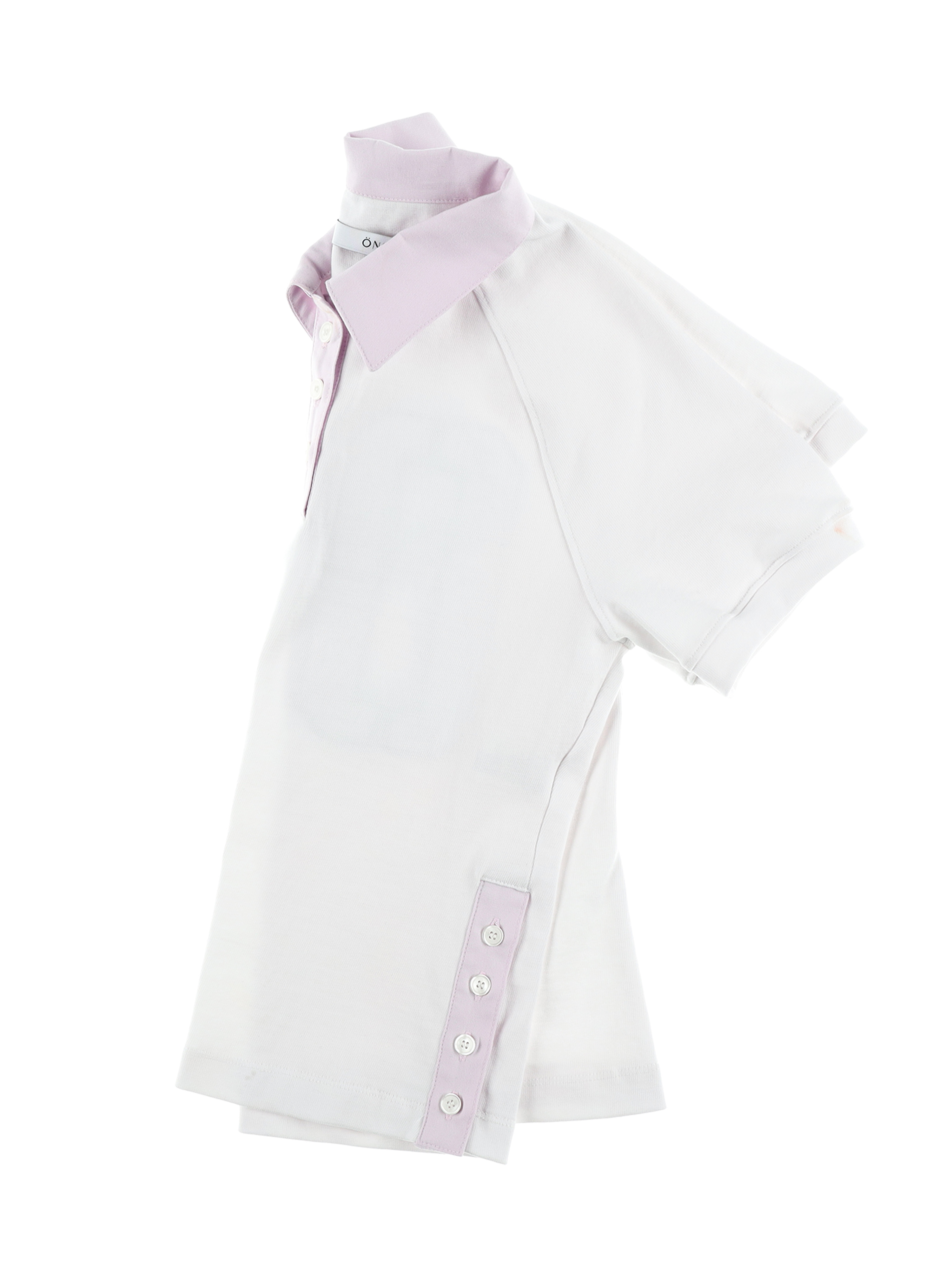 BUTTON POLO T (WHITE)