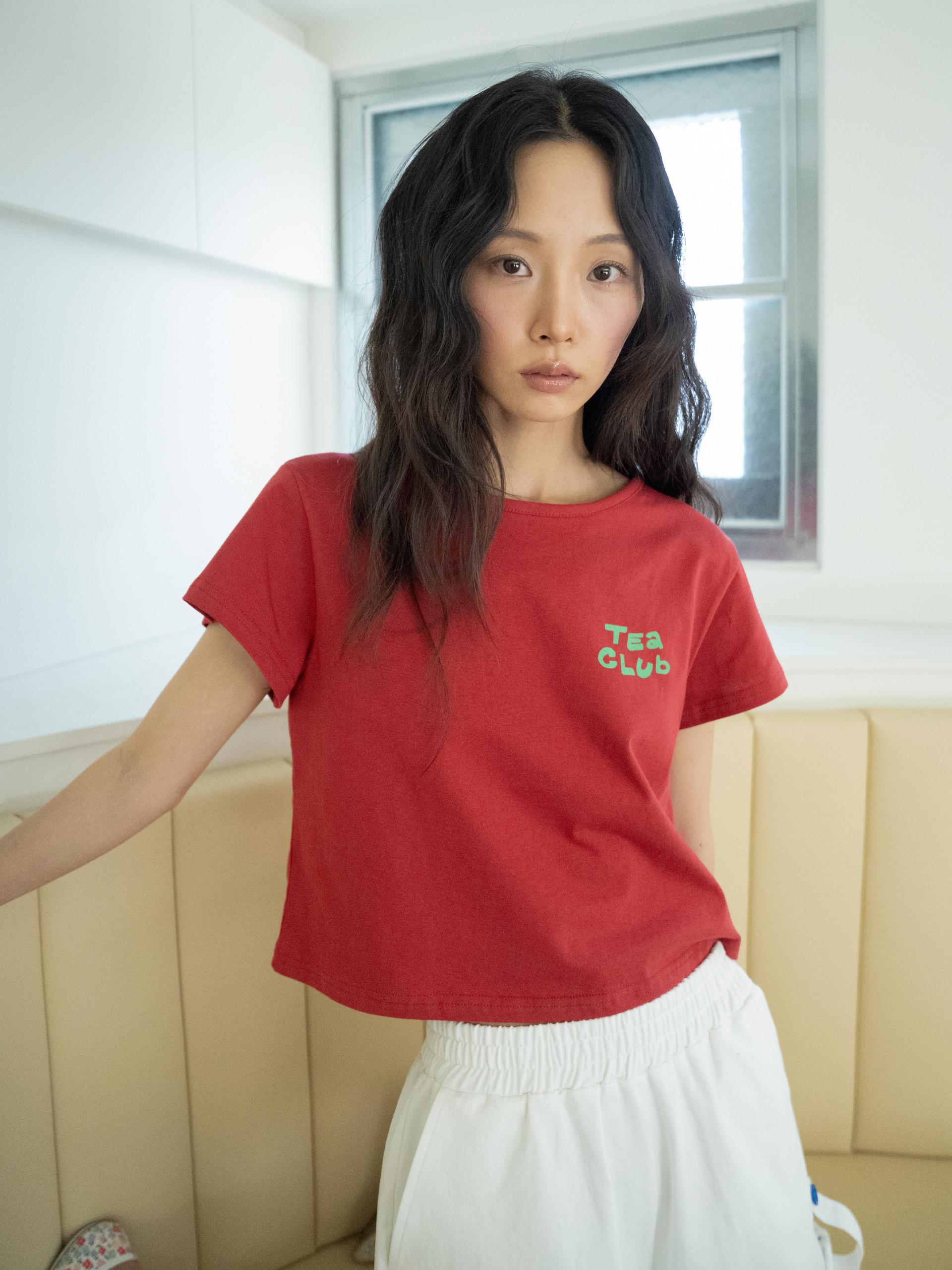 TEA CLUB REGULAR T (RED)