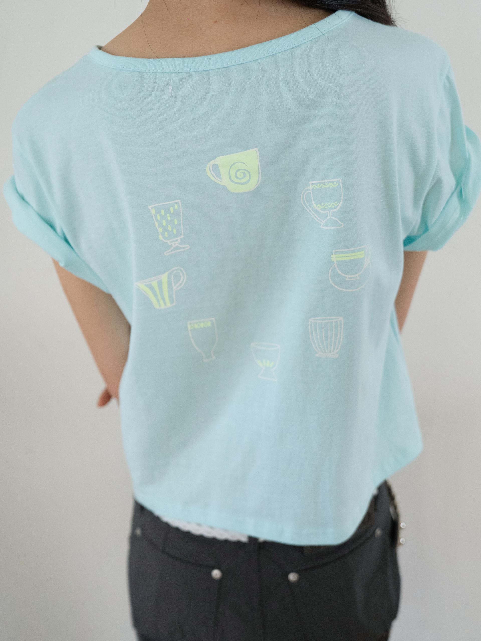 TEA CLUB REGULAR T (ICE BLUE)