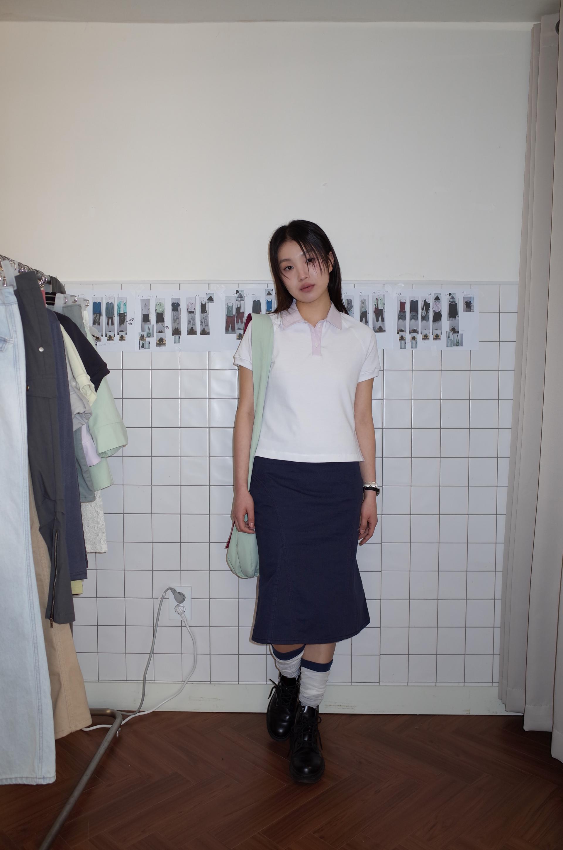 BUTTON POLO T (WHITE)