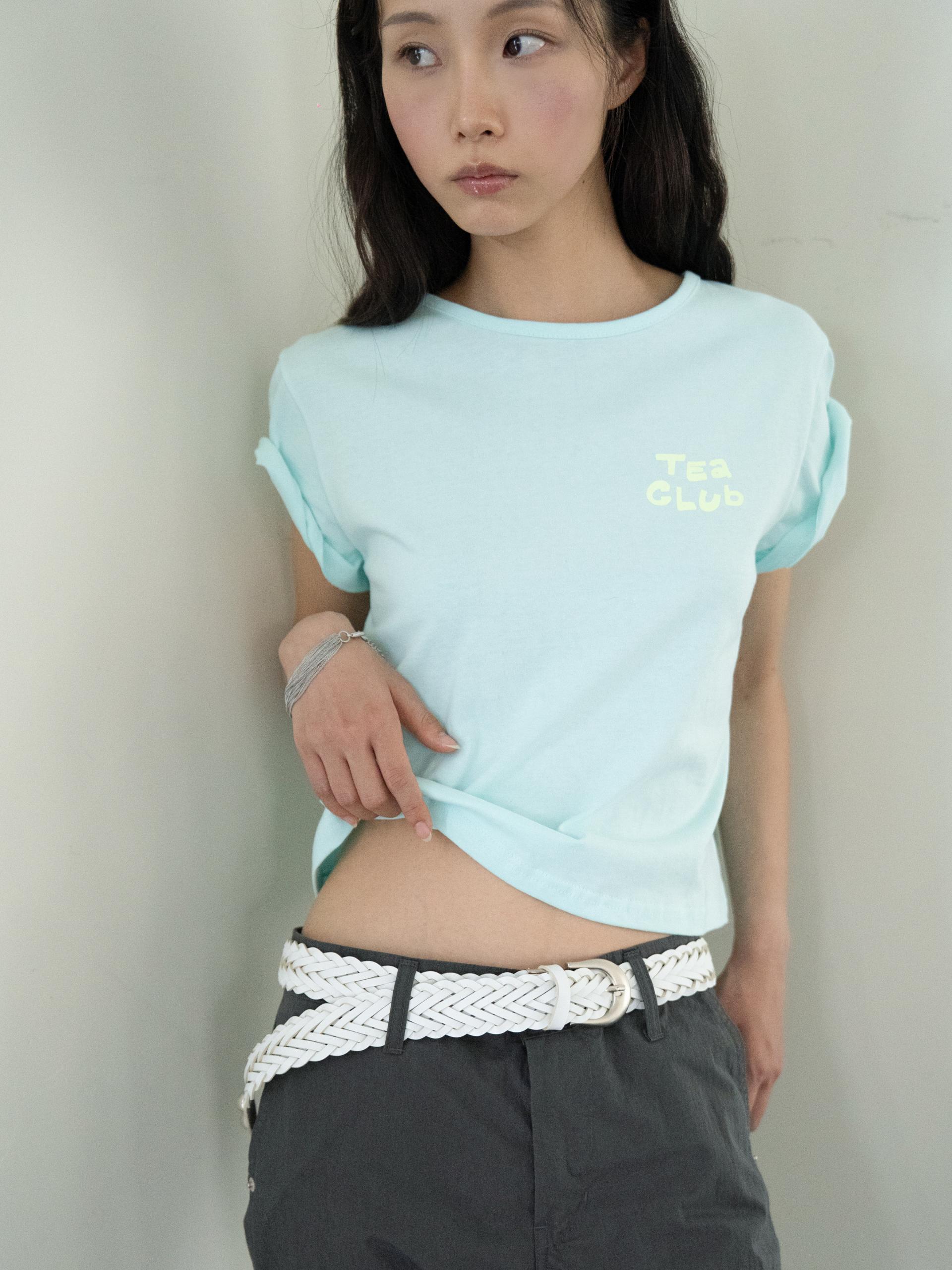 TEA CLUB REGULAR T (ICE BLUE)