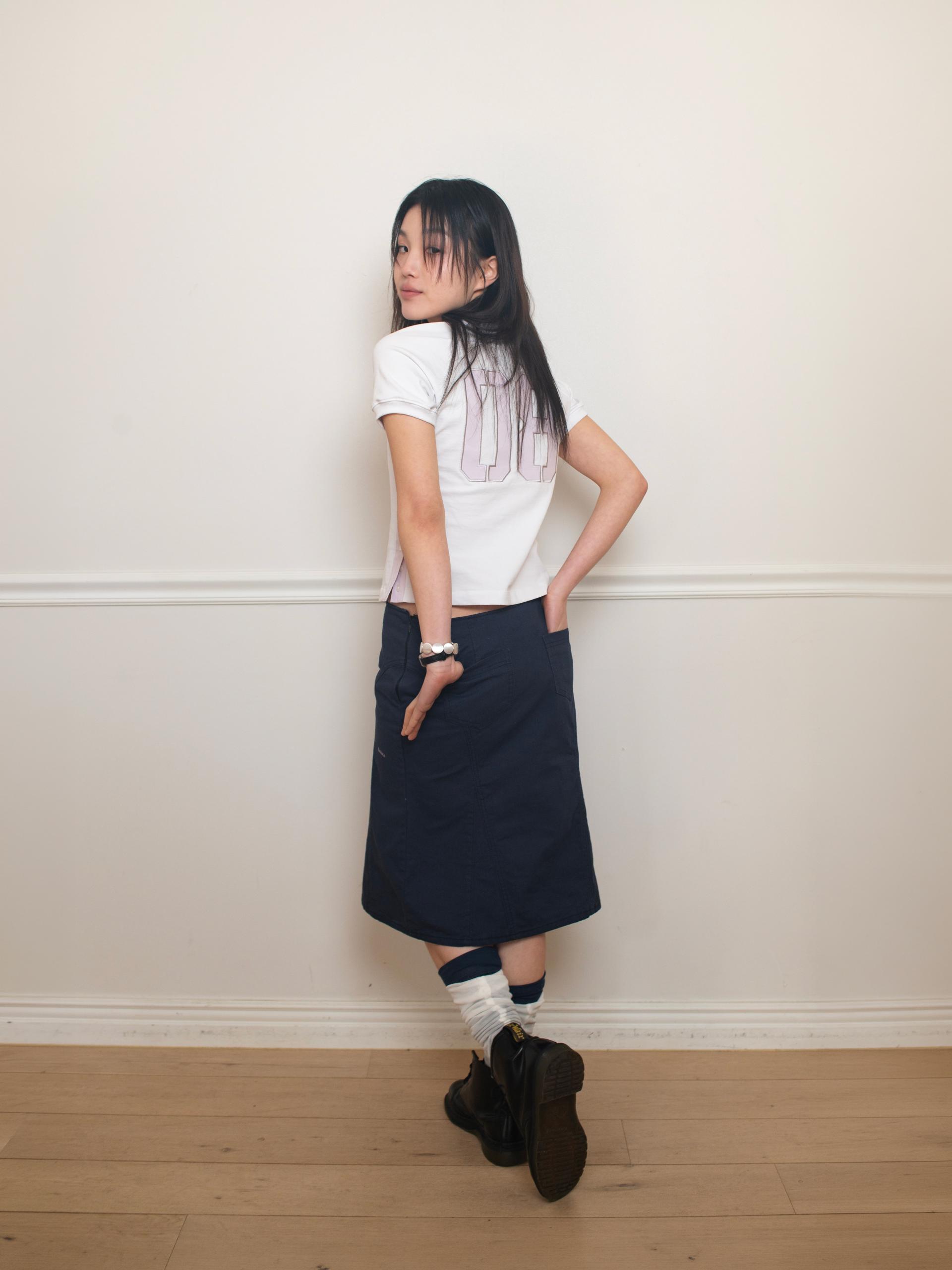 BUTTON POLO T (WHITE)