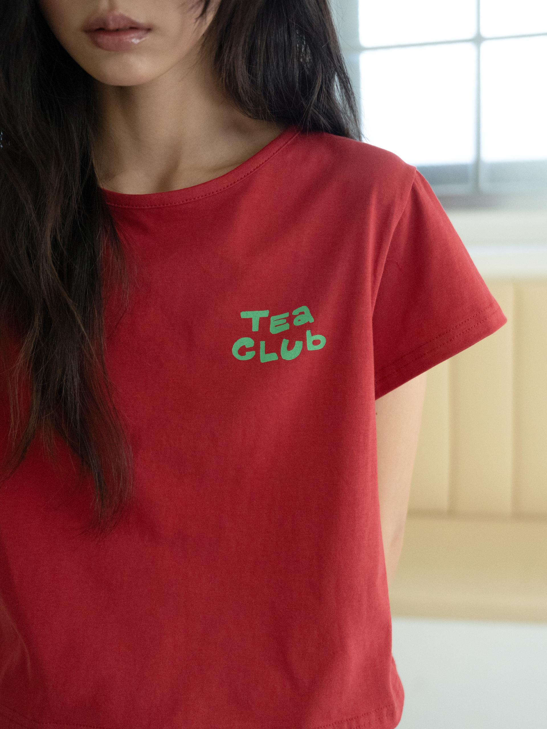 TEA CLUB REGULAR T (RED)