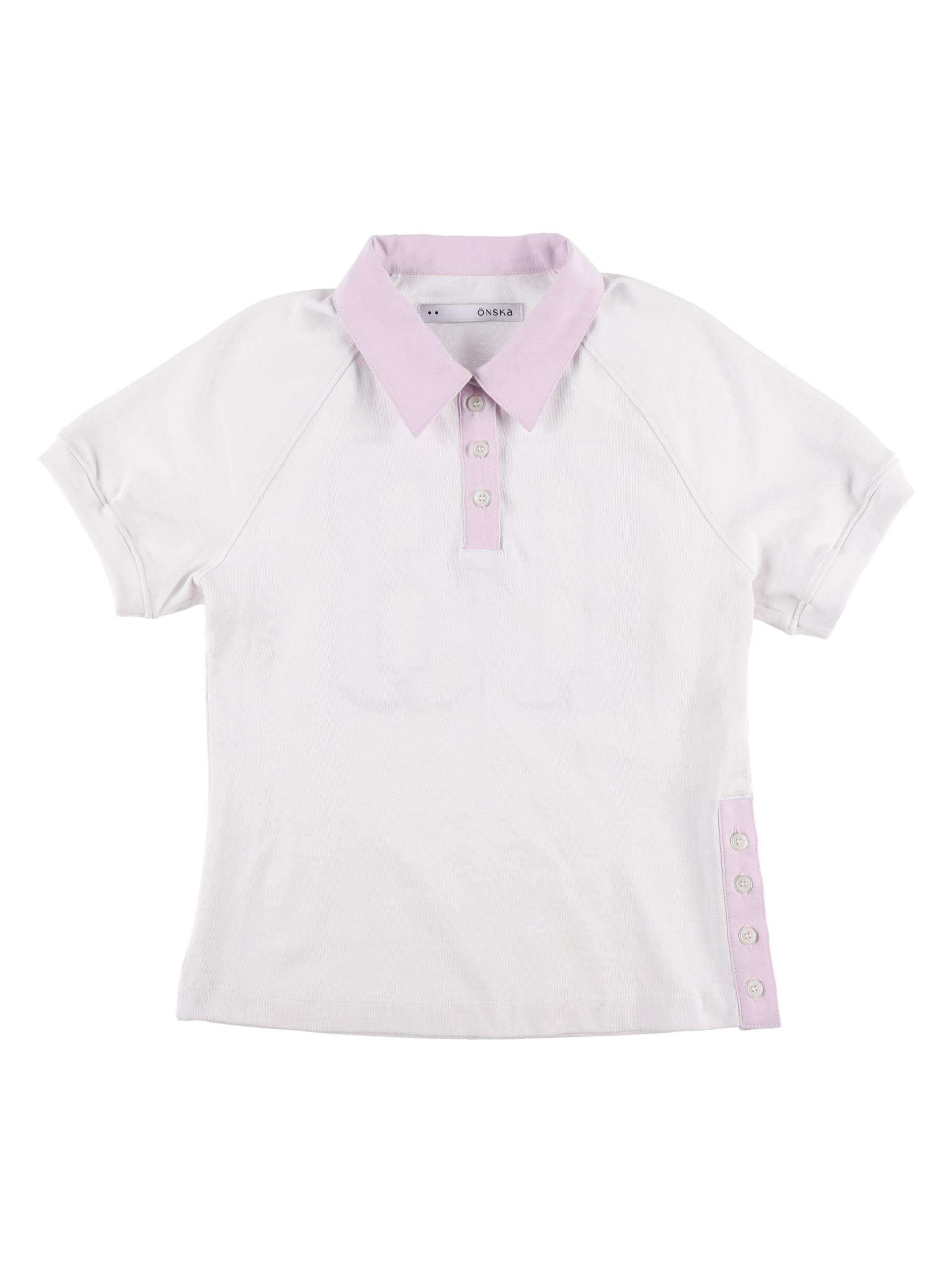 BUTTON POLO T (WHITE)