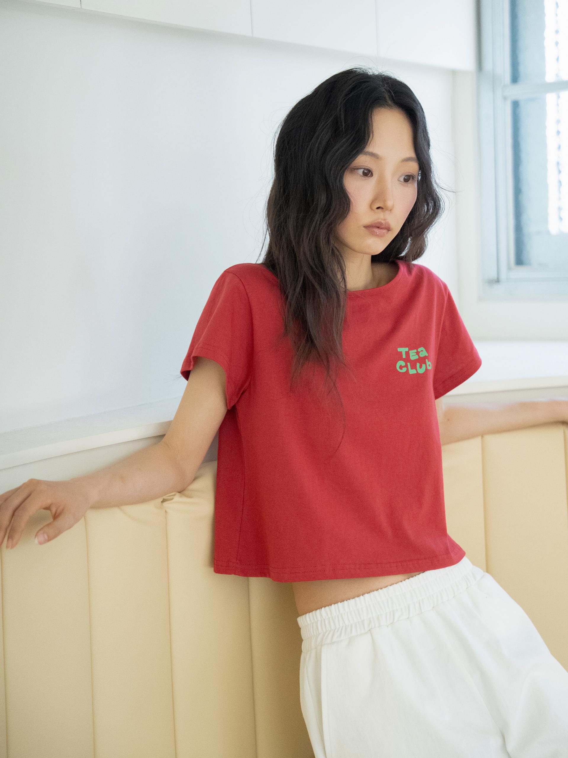 TEA CLUB REGULAR T (RED)
