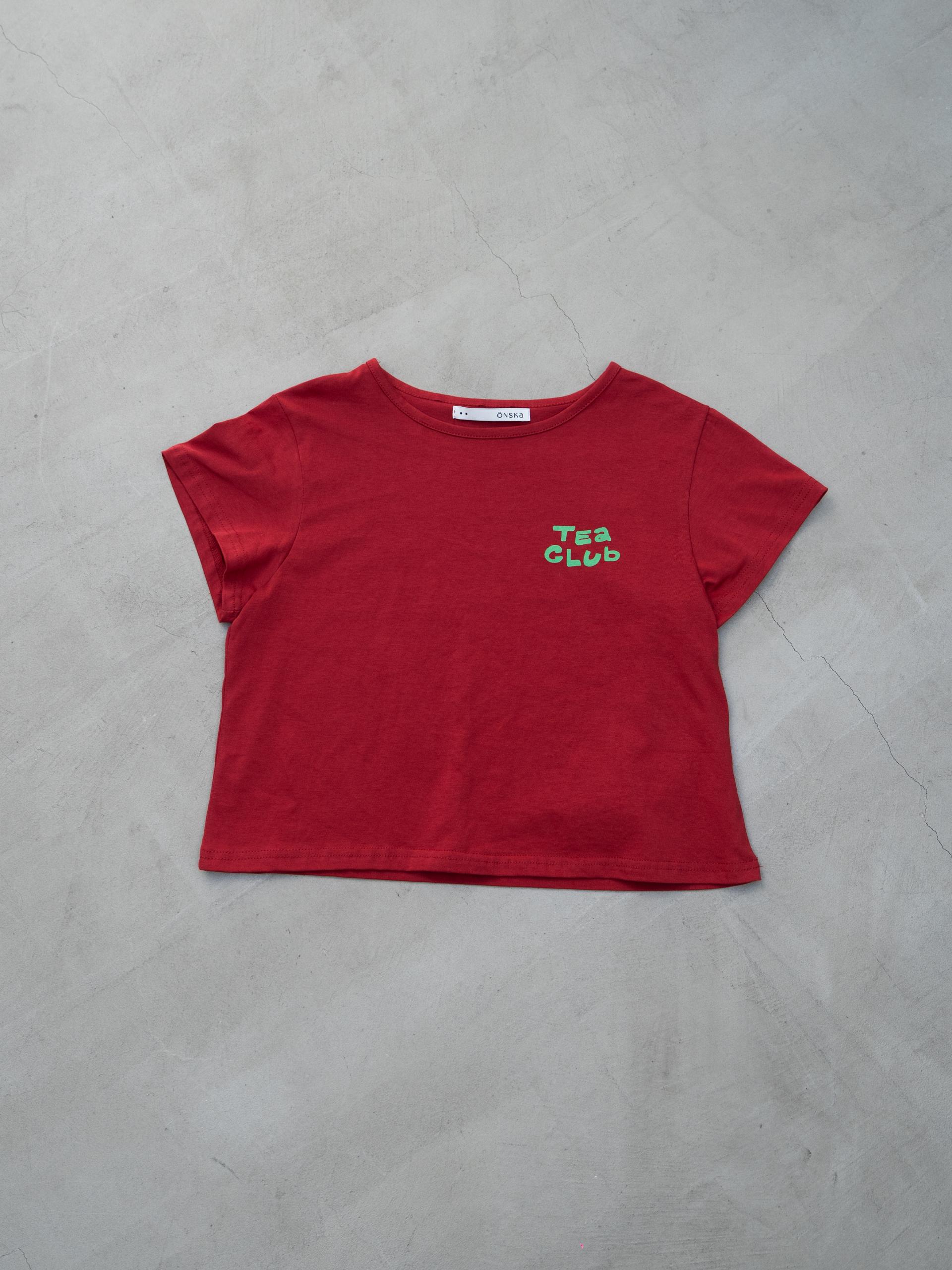 TEA CLUB REGULAR T (RED)