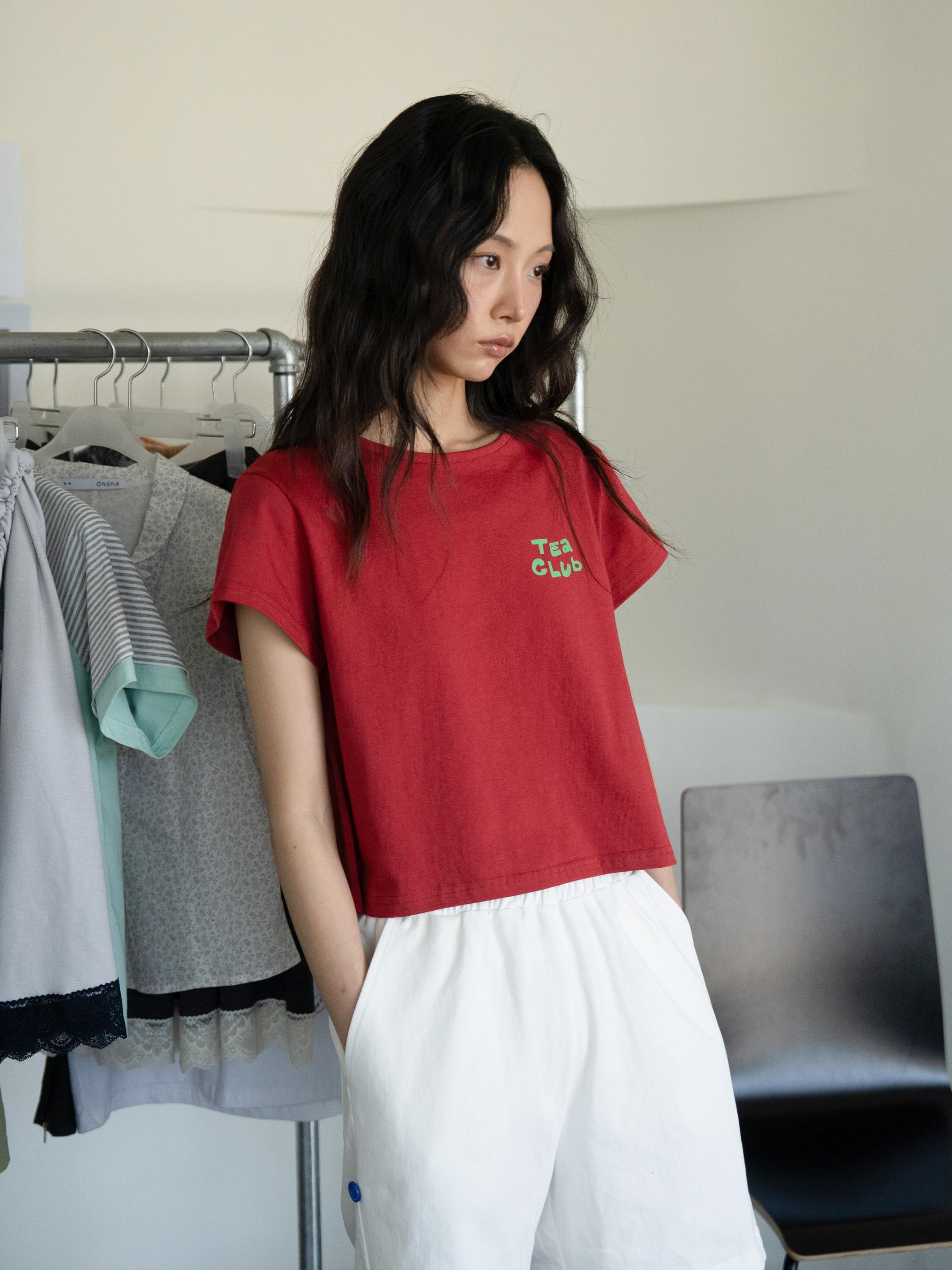 TEA CLUB REGULAR T (RED)
