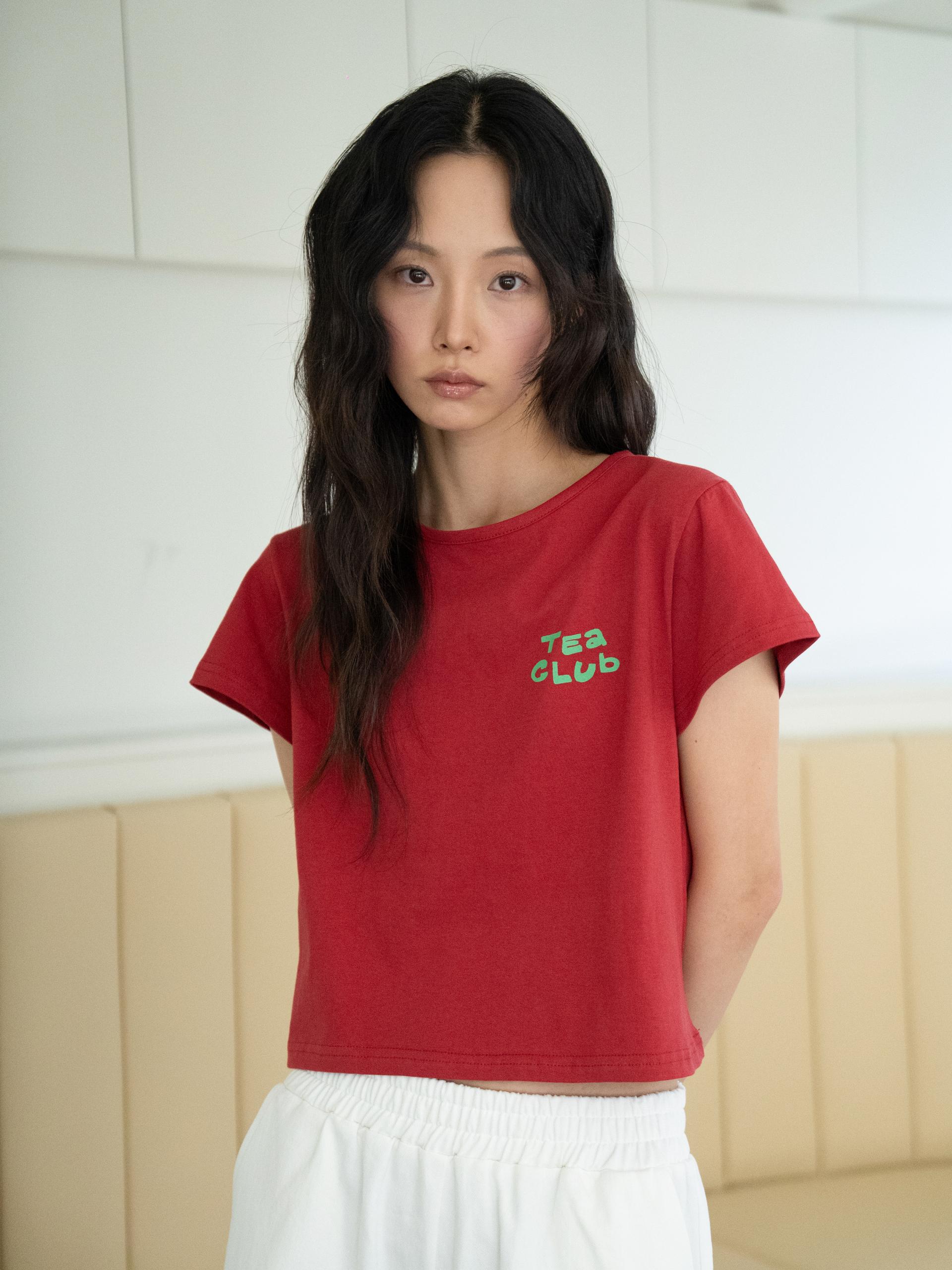 TEA CLUB REGULAR T (RED)