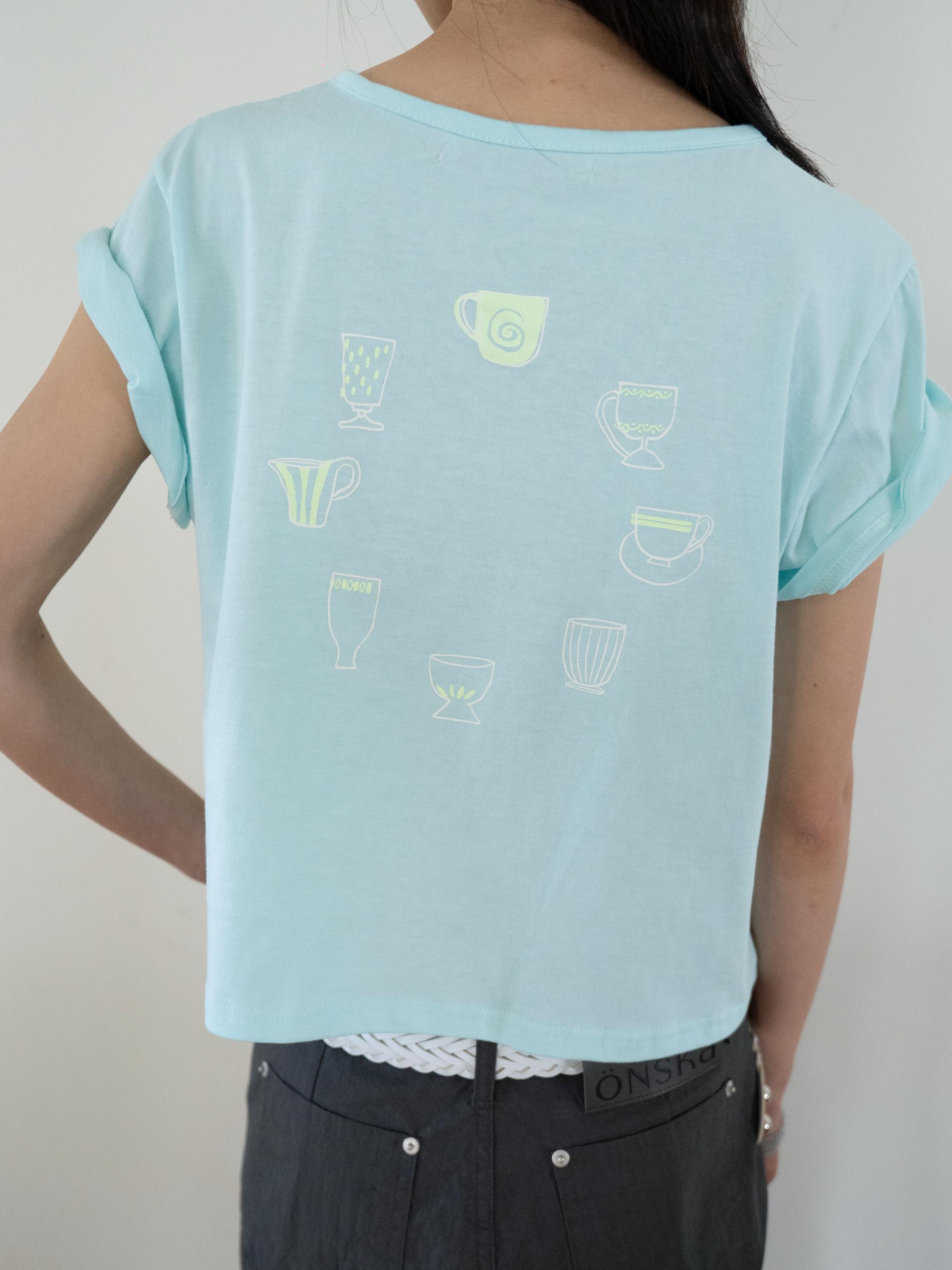 TEA CLUB REGULAR T (ICE BLUE)