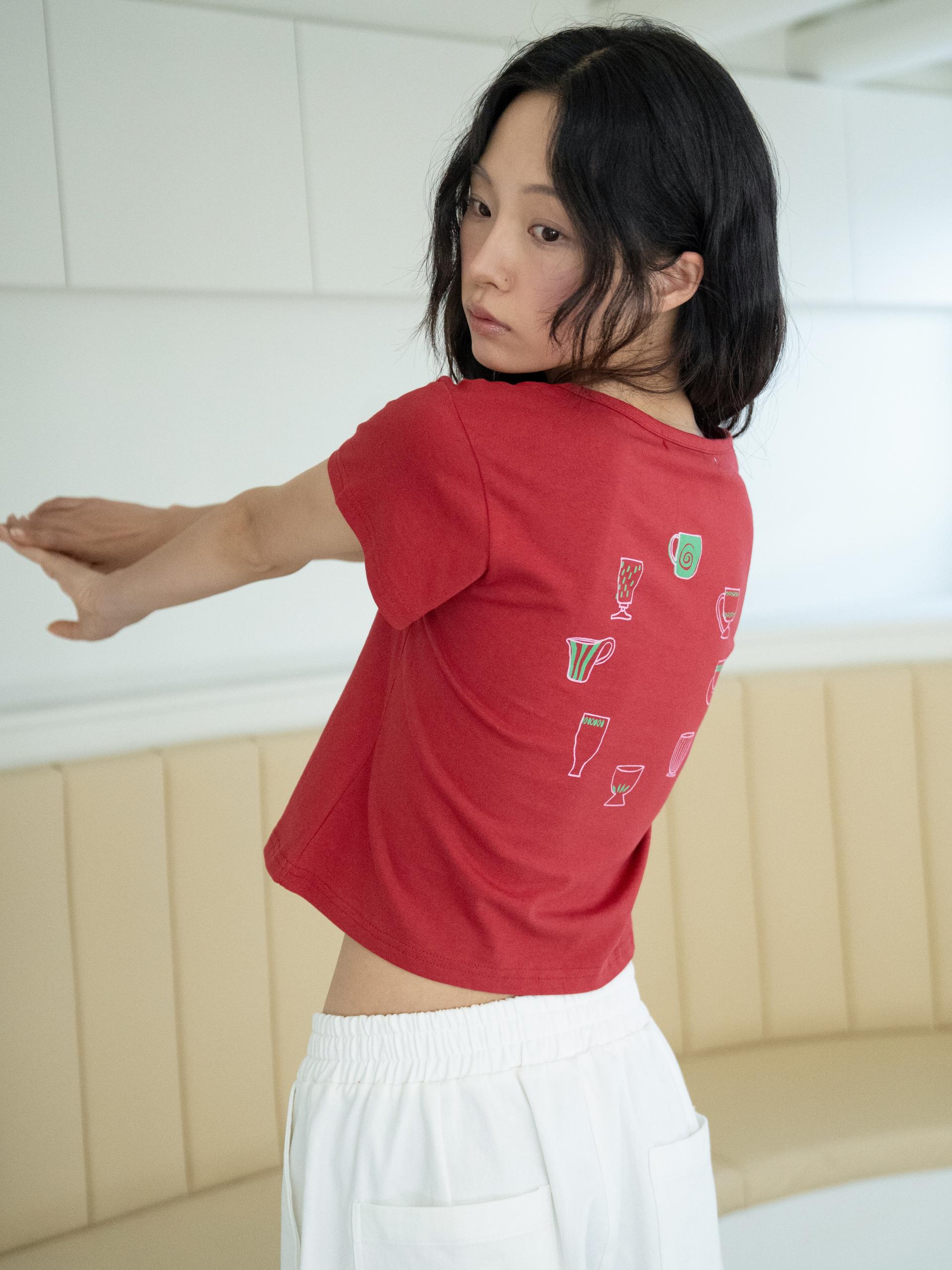 TEA CLUB REGULAR T (RED)