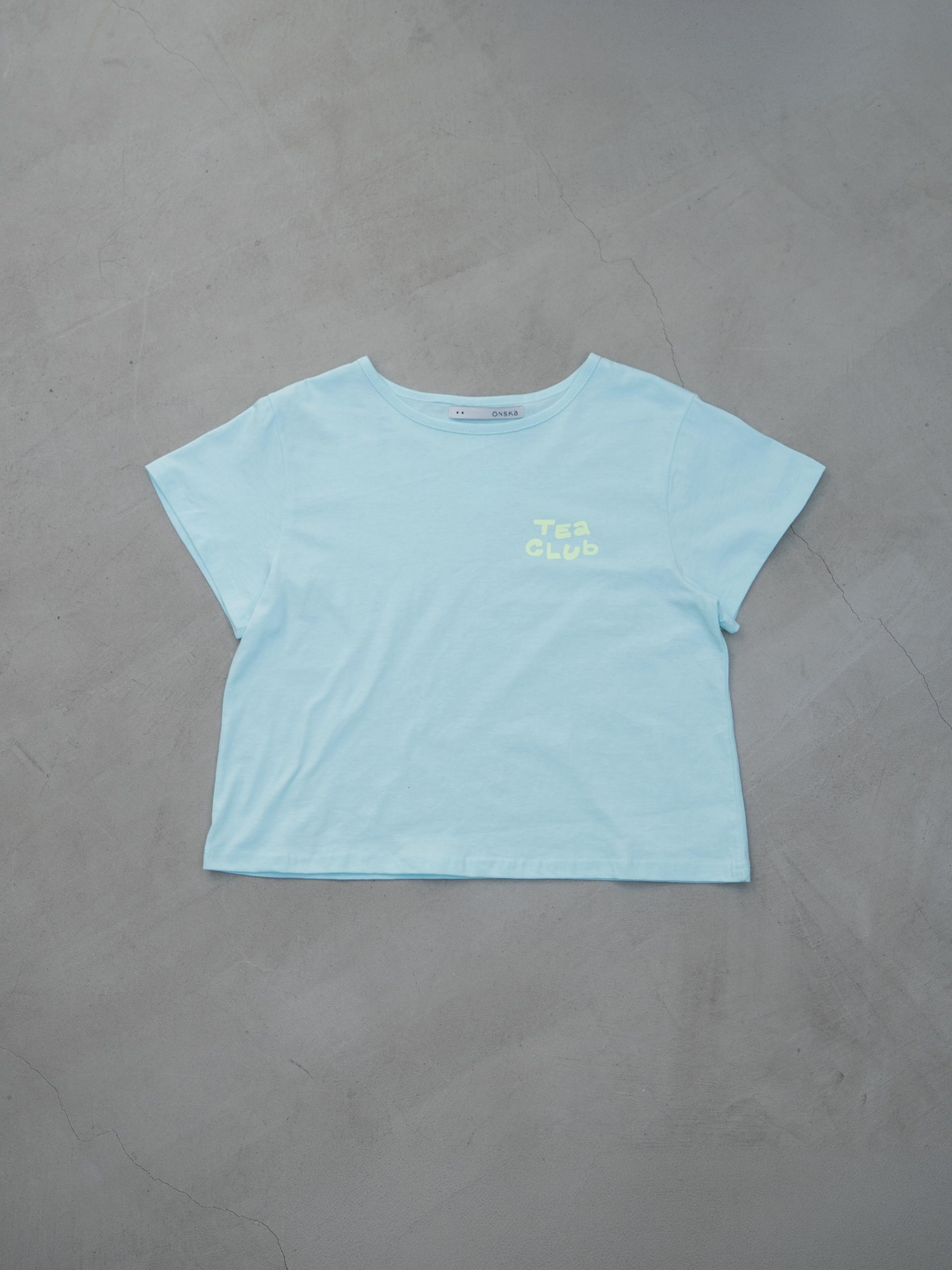 TEA CLUB REGULAR T (ICE BLUE)
