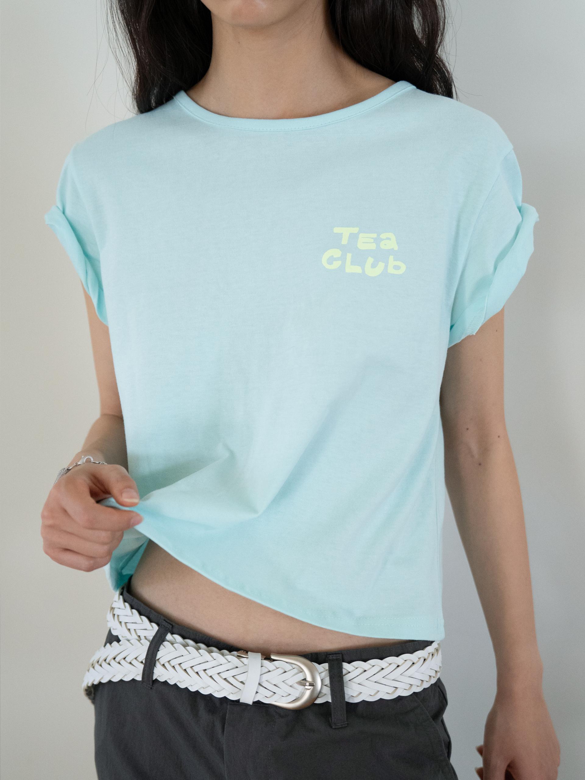 TEA CLUB REGULAR T (ICE BLUE)