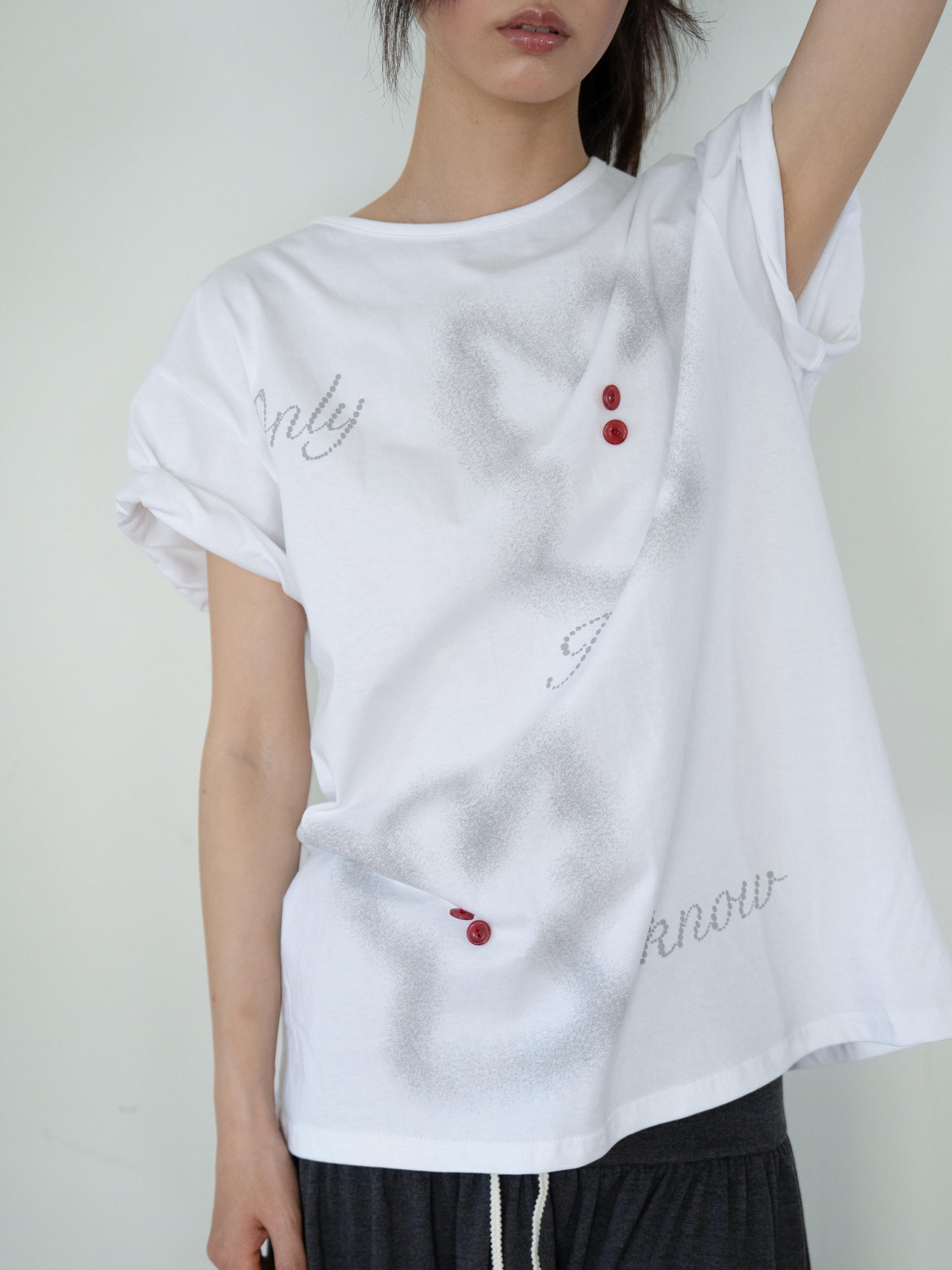 ANGEL BUTTON T (WHITE)
