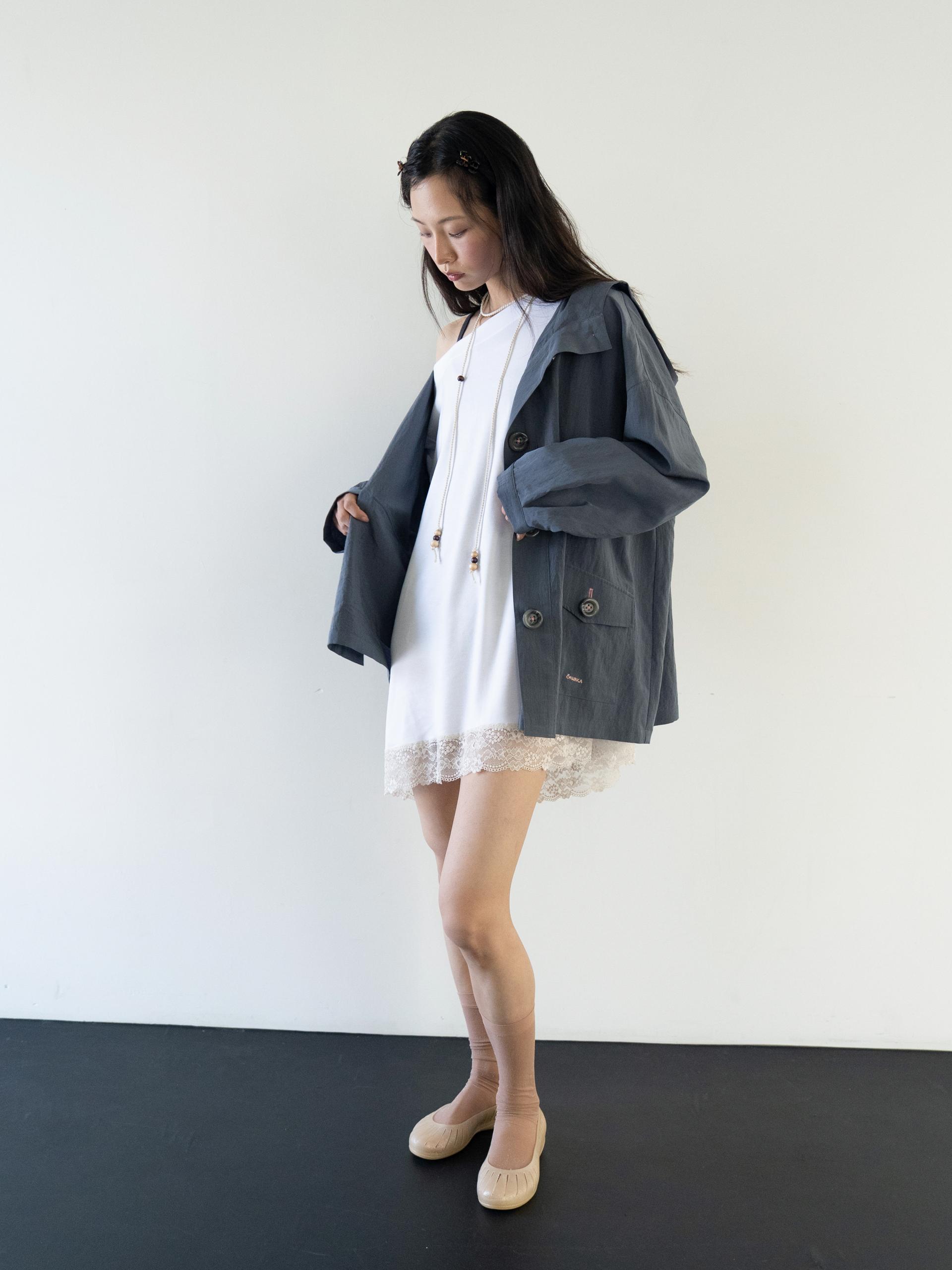 LACE LOOSE T (WHITE)