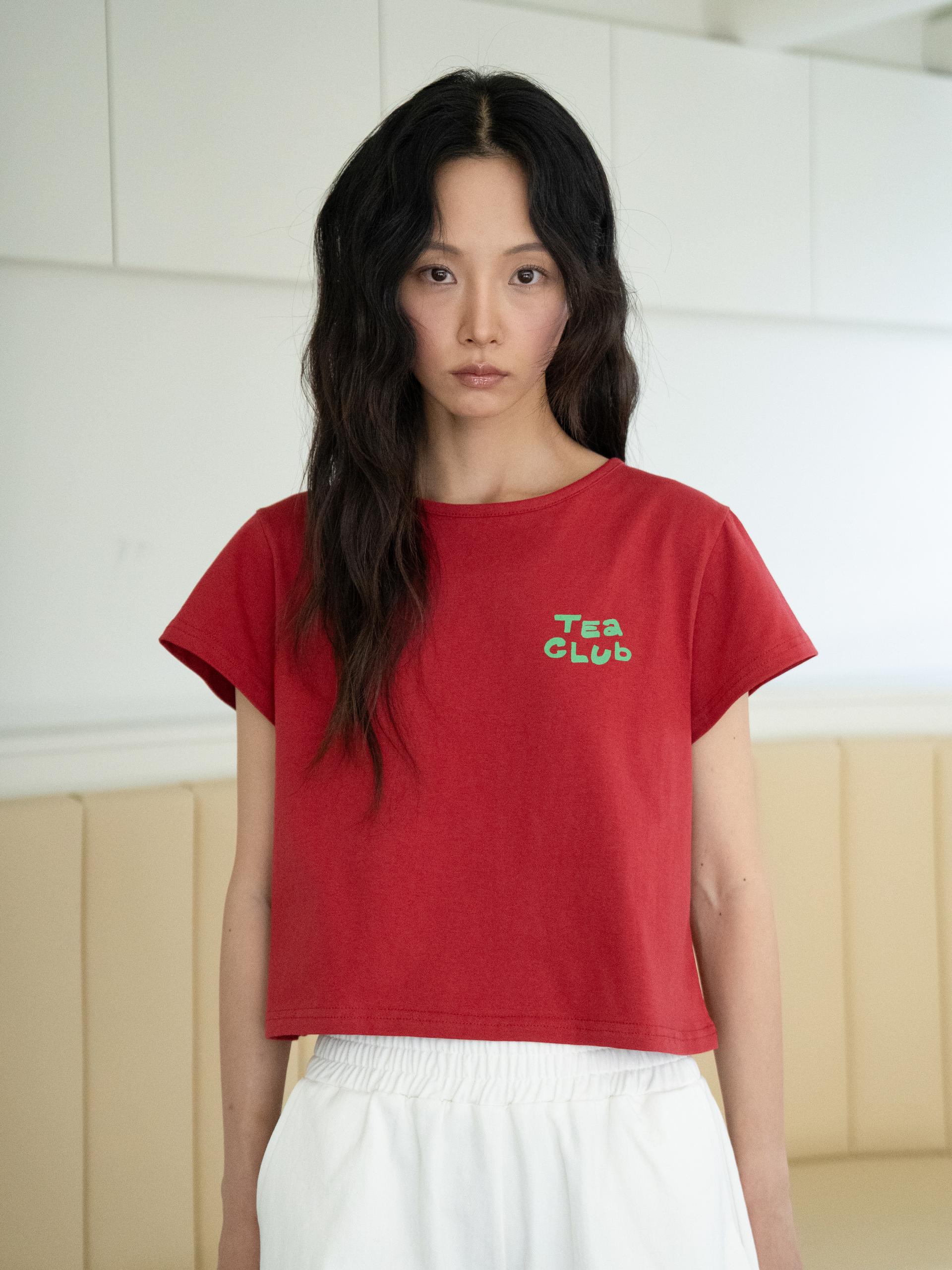 TEA CLUB REGULAR T (RED)