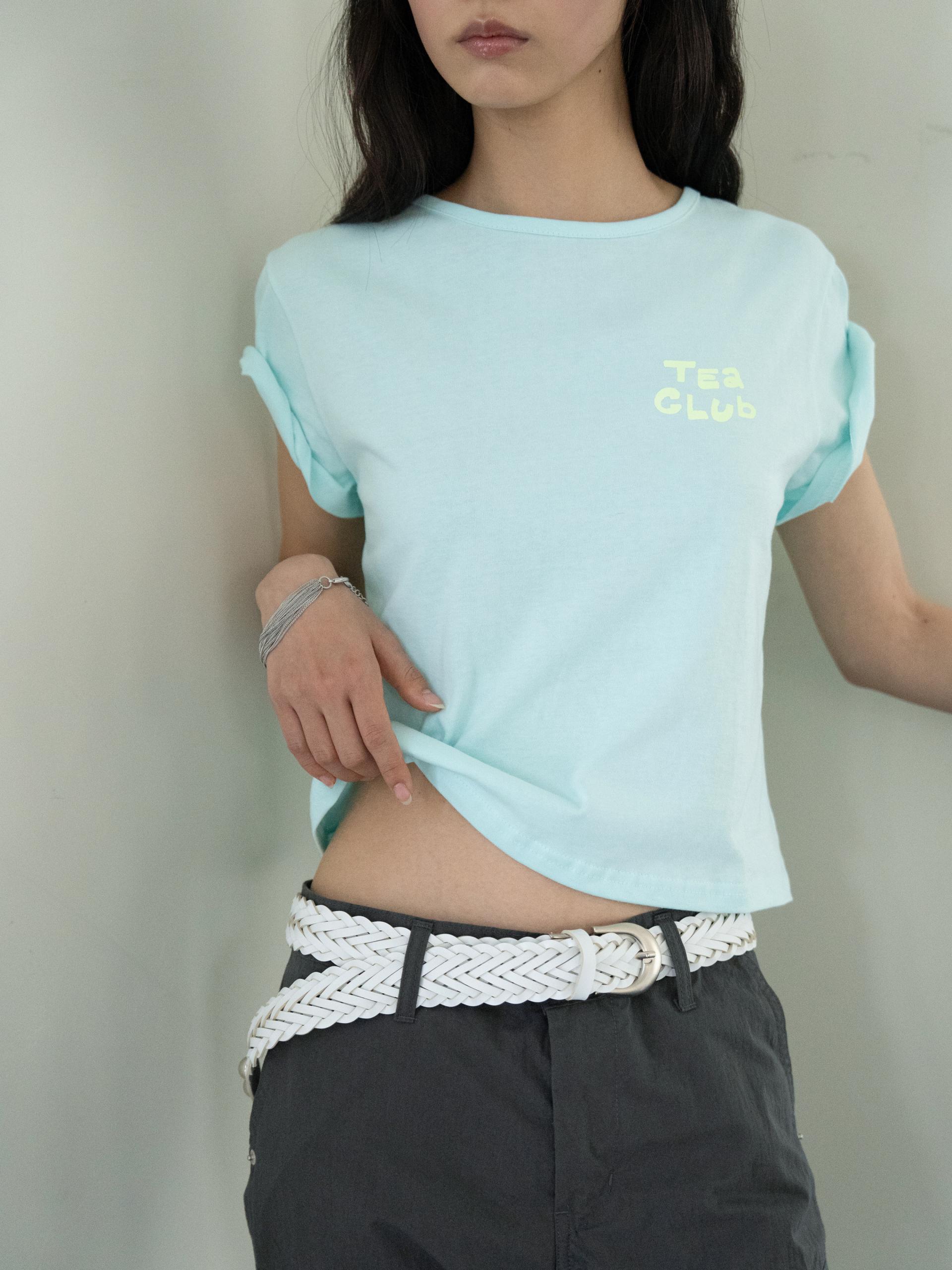 TEA CLUB REGULAR T (ICE BLUE)