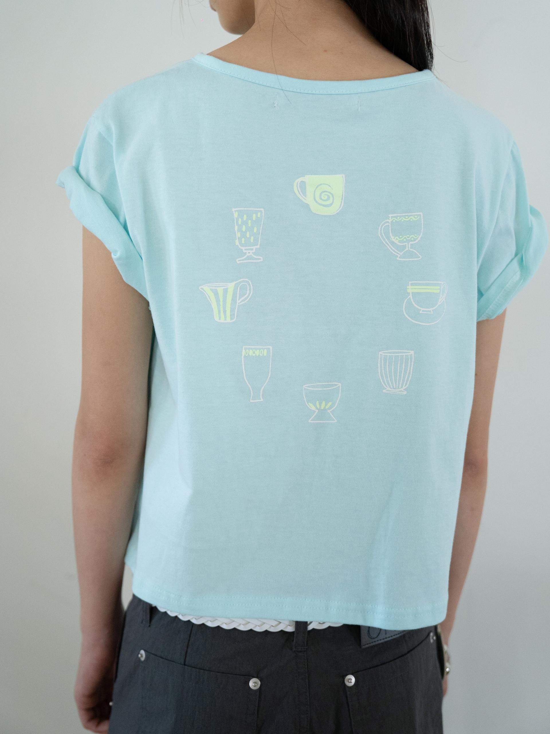 TEA CLUB REGULAR T (ICE BLUE)