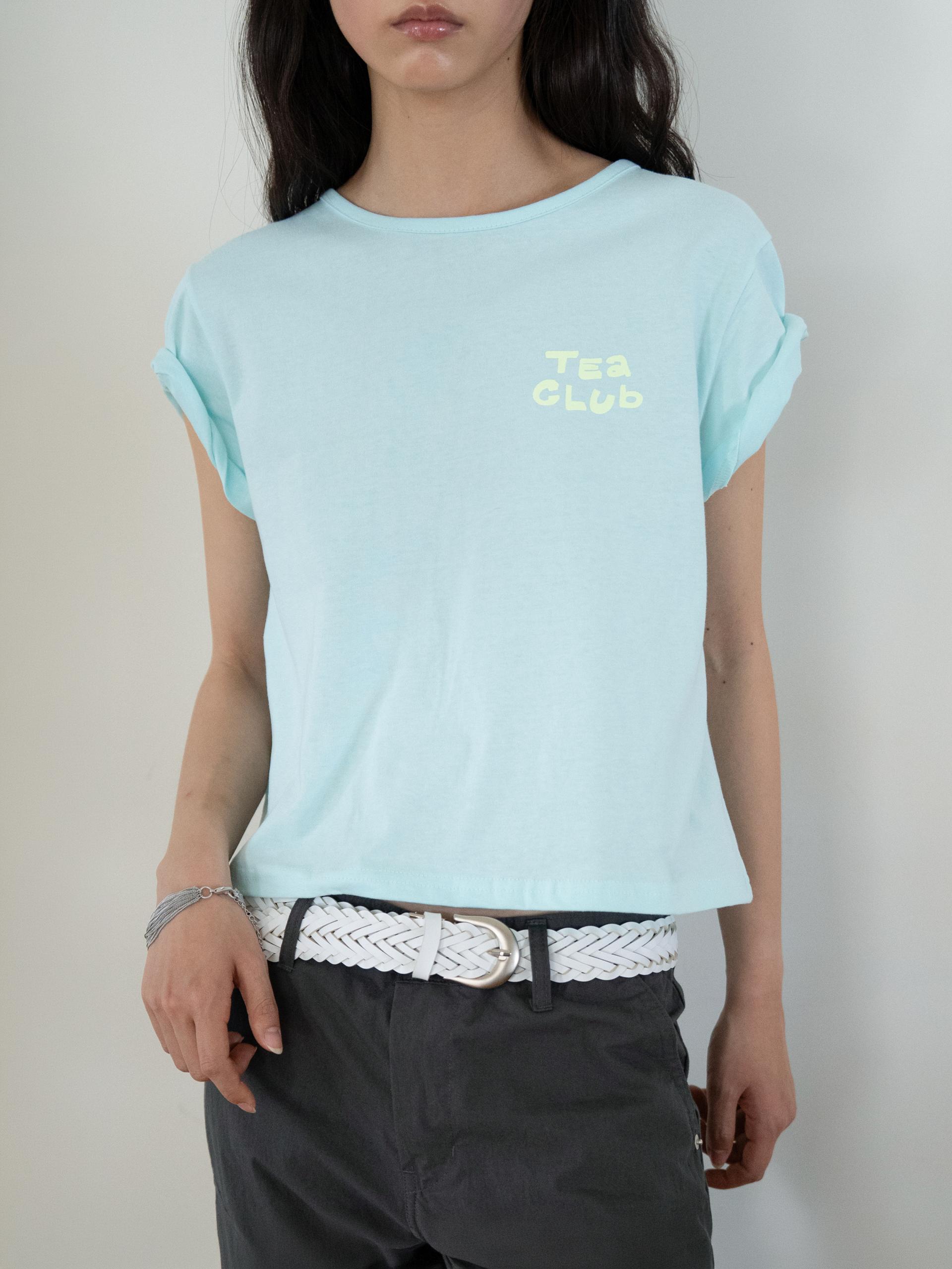 TEA CLUB REGULAR T (ICE BLUE)