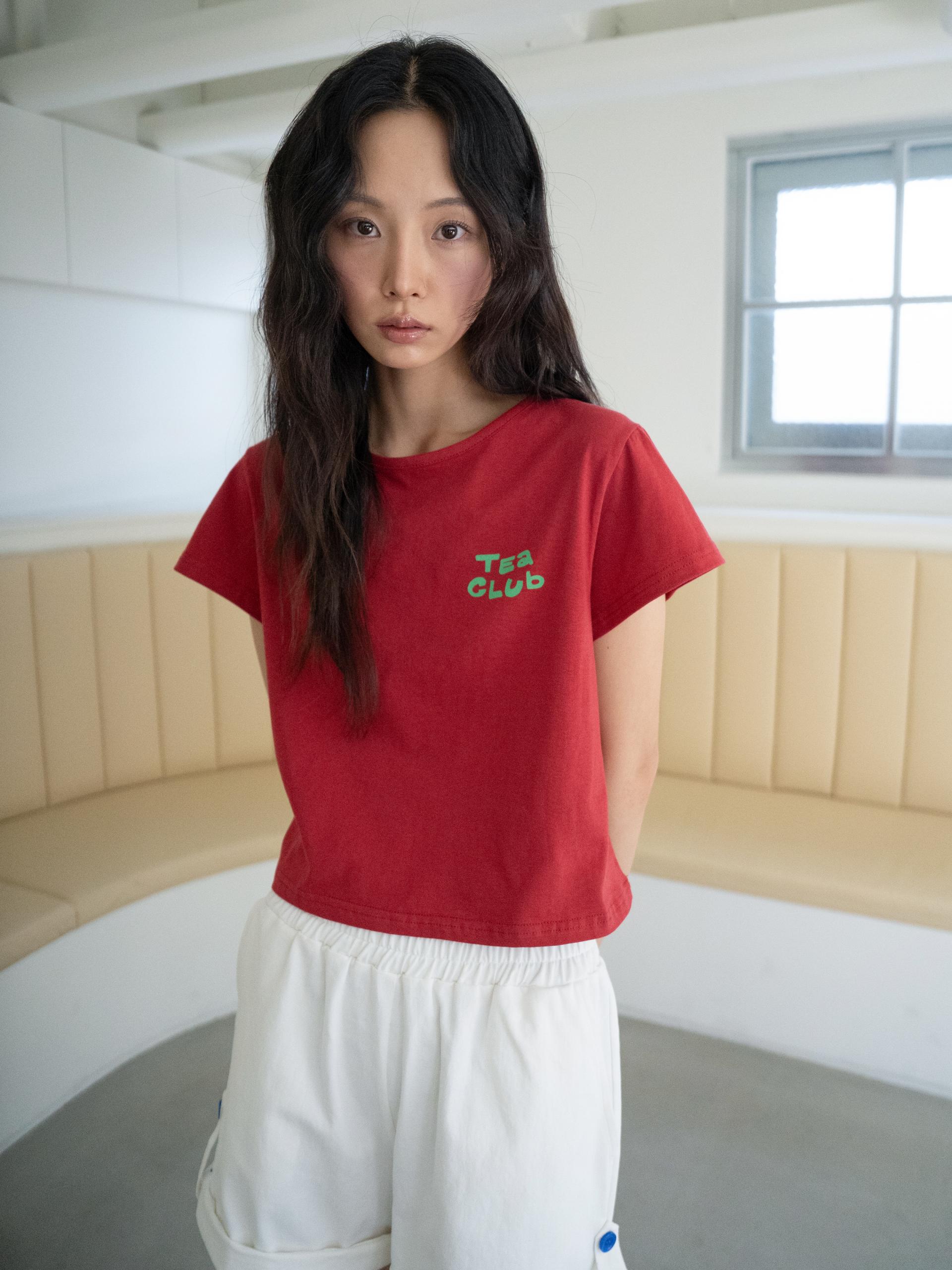TEA CLUB REGULAR T (RED)