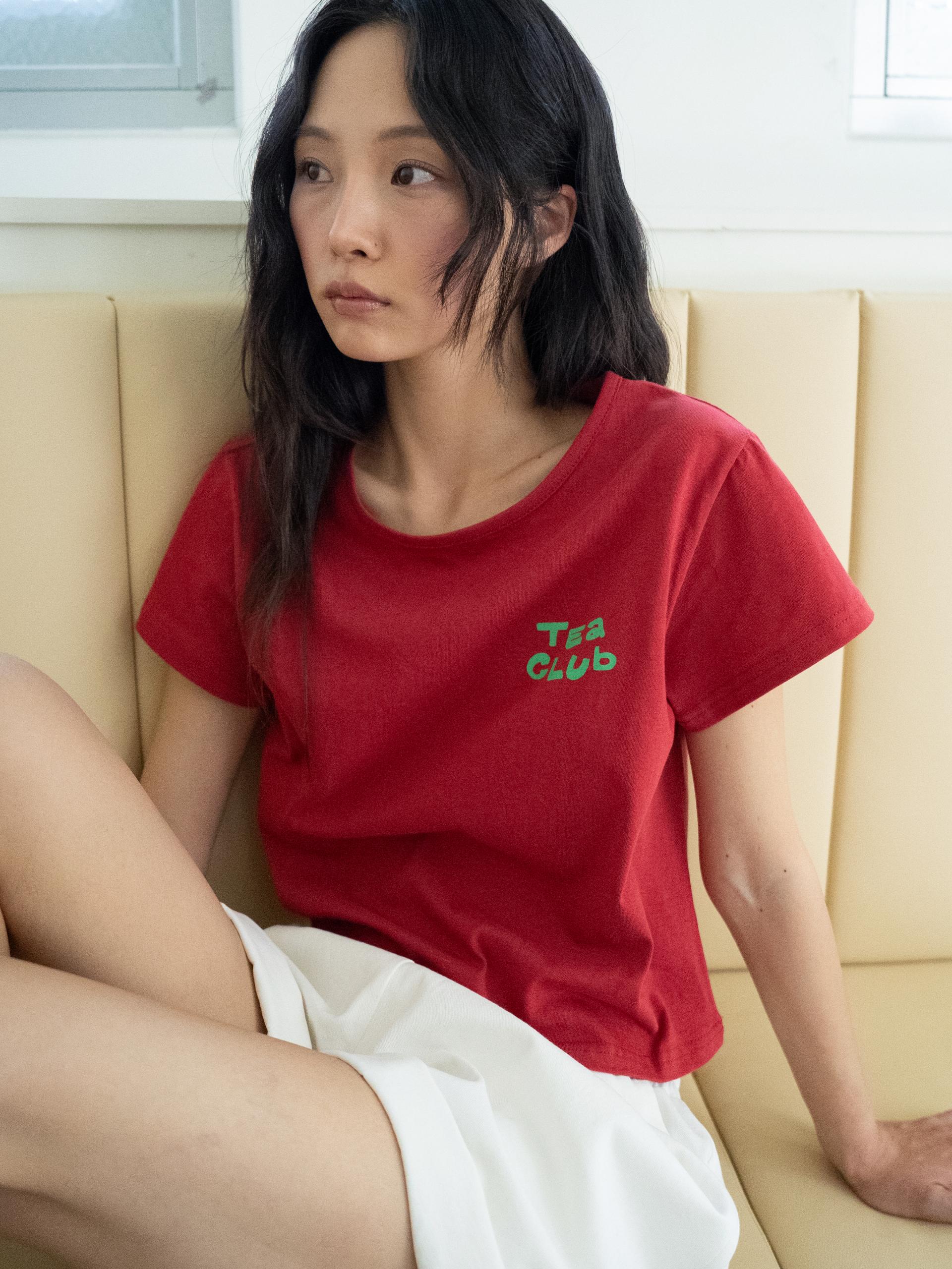 TEA CLUB REGULAR T (RED)