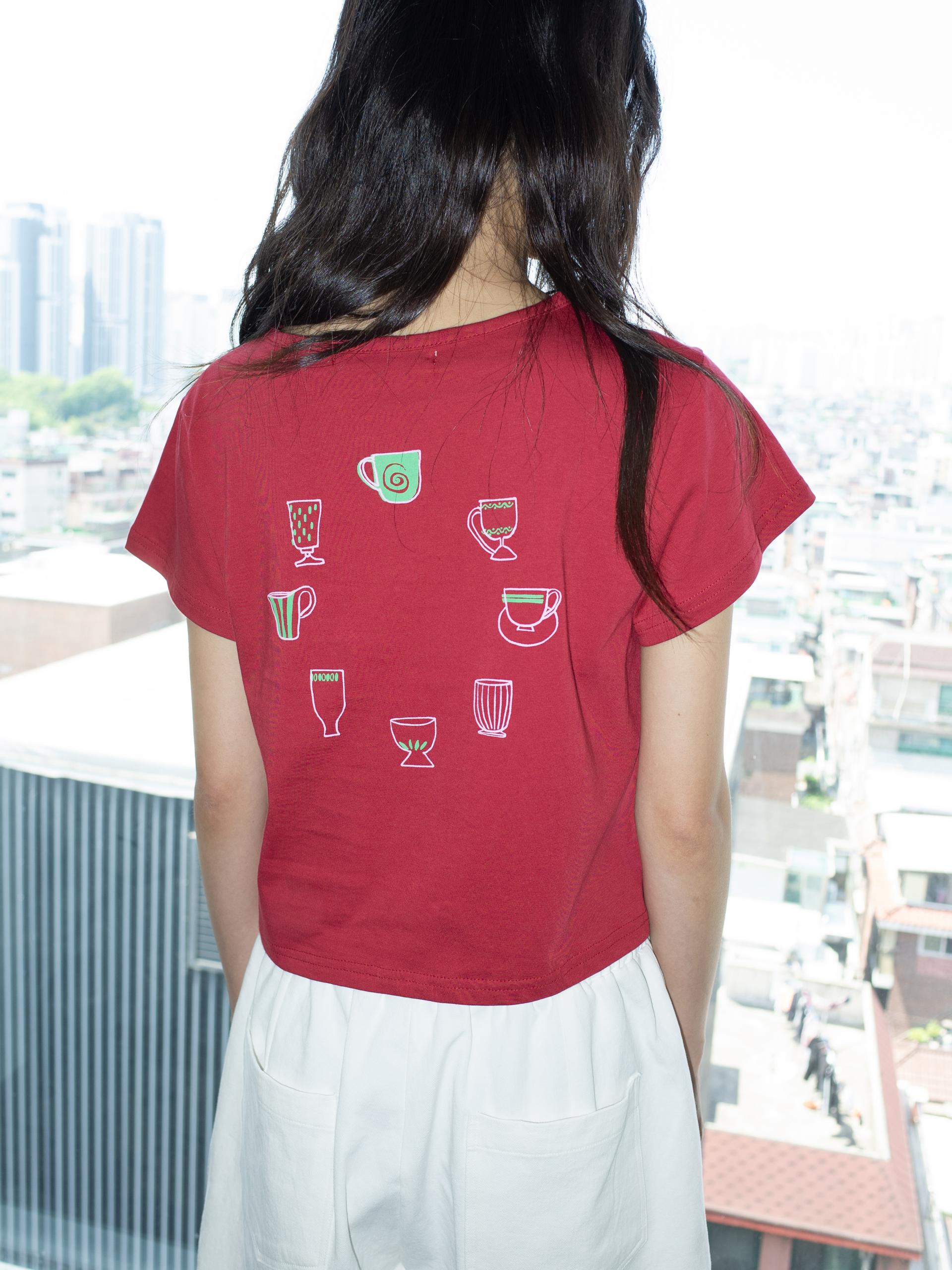 TEA CLUB REGULAR T (RED)