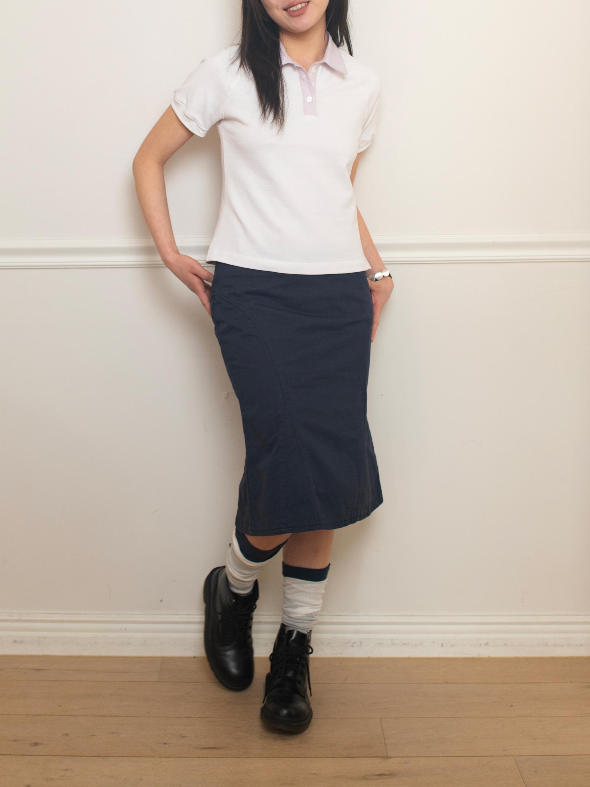 BUTTON POLO T (WHITE)