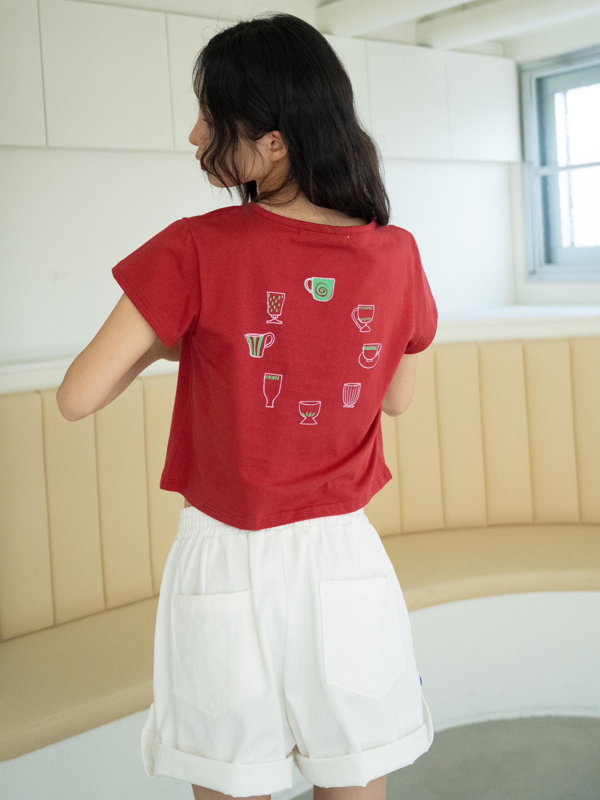 TEA CLUB REGULAR T (RED)