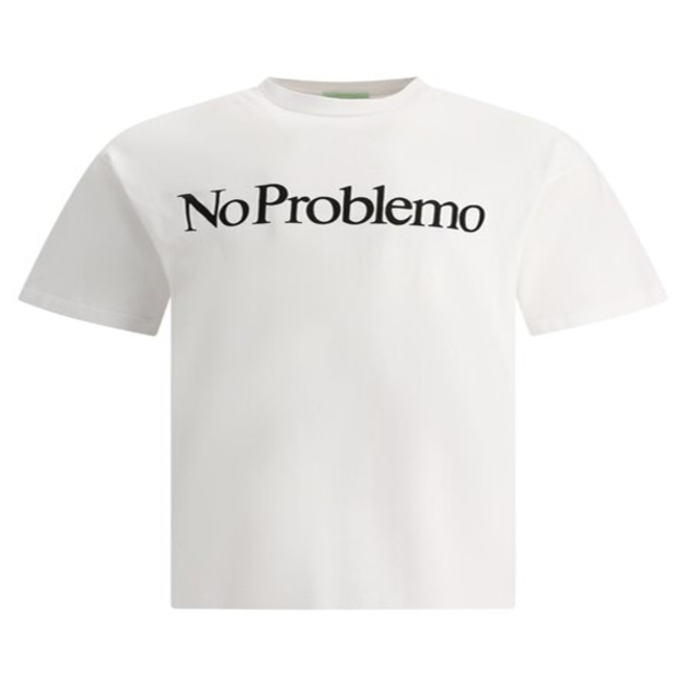 Aries 여성 No Problemo 프린트 크루넥 티셔츠