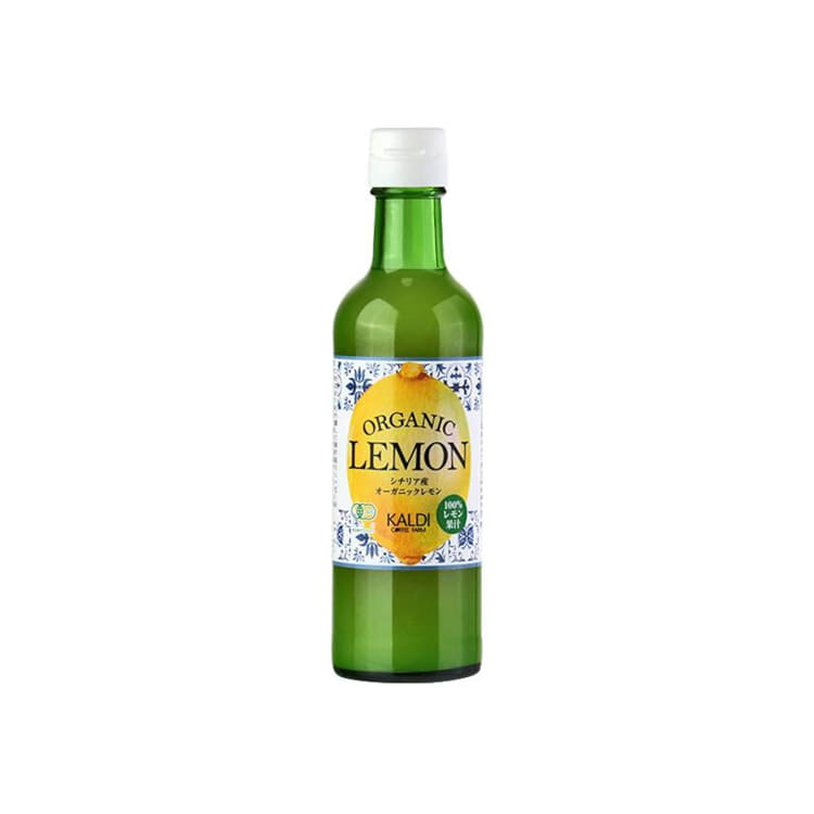 [KALDI] 칼디 시칠리아산 오가닉 레몬과즙 100% 레몬 음료 300ml