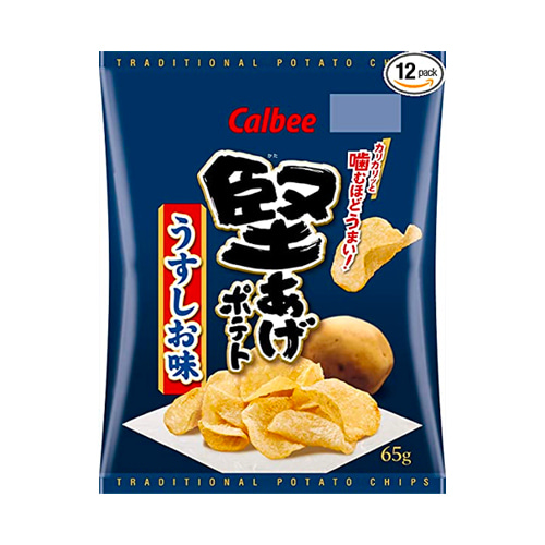 [카루비] 카타아게 감자칩 연한 소금맛 65g
