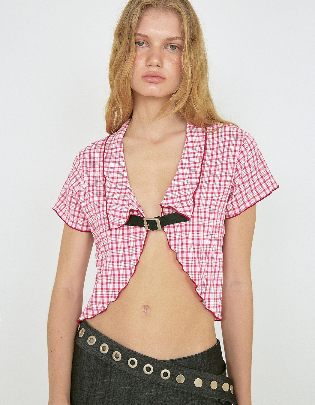 polysooem★韓国★HEART STUDDED VARSITY JACKET_ONZI_EDITION Outers - Outers - polysooem