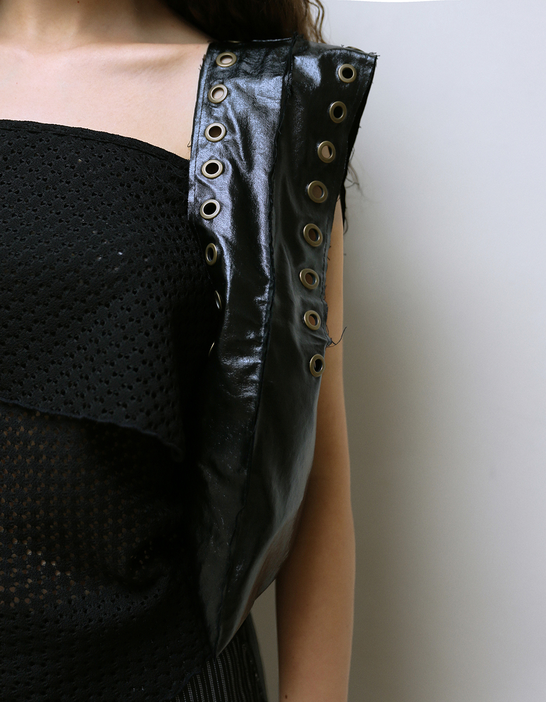 polysooem★韓国★人気シリーズ EYELET LLIC SHOULDER BAG afe01d818e96c6944aafa65485551c