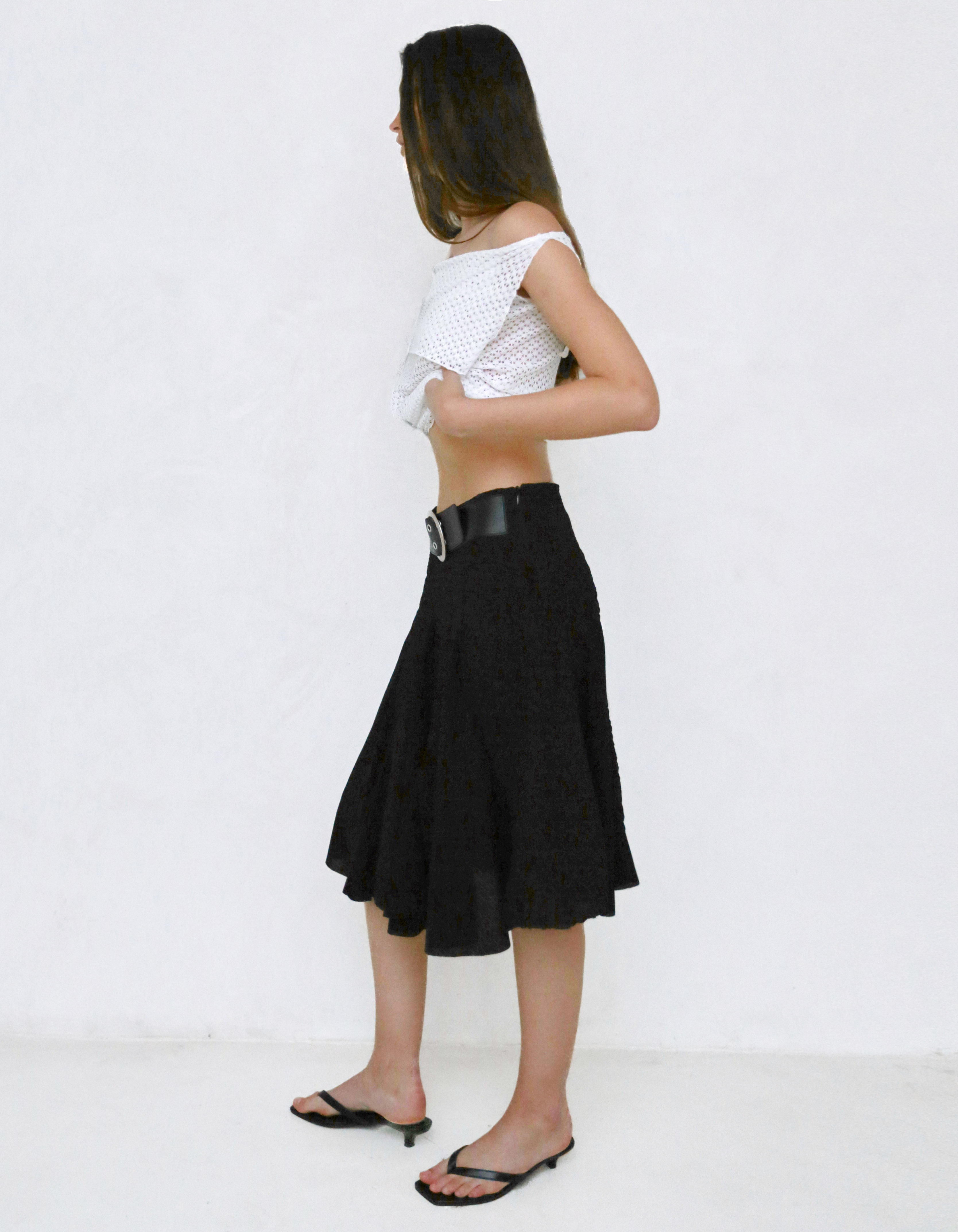 polysooem★韓国★人気★FLOWER BELTED SKIRT, 2色 polysooem☆韓国☆人気☆FLOWER BELTED SKIRT, 2色 (Polysooem