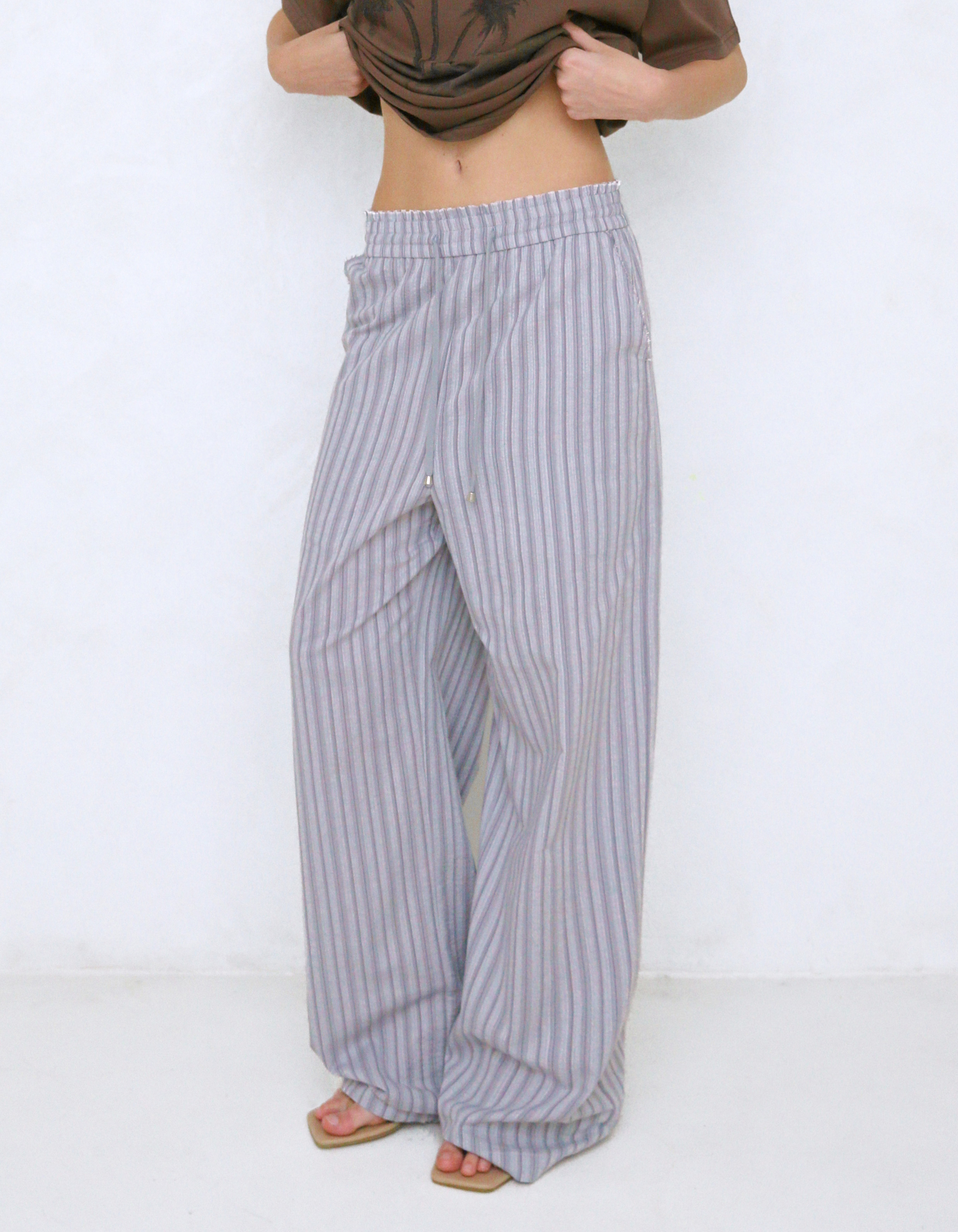 FRESH EFFORTLESS PANTS, GRAY - polysooem
