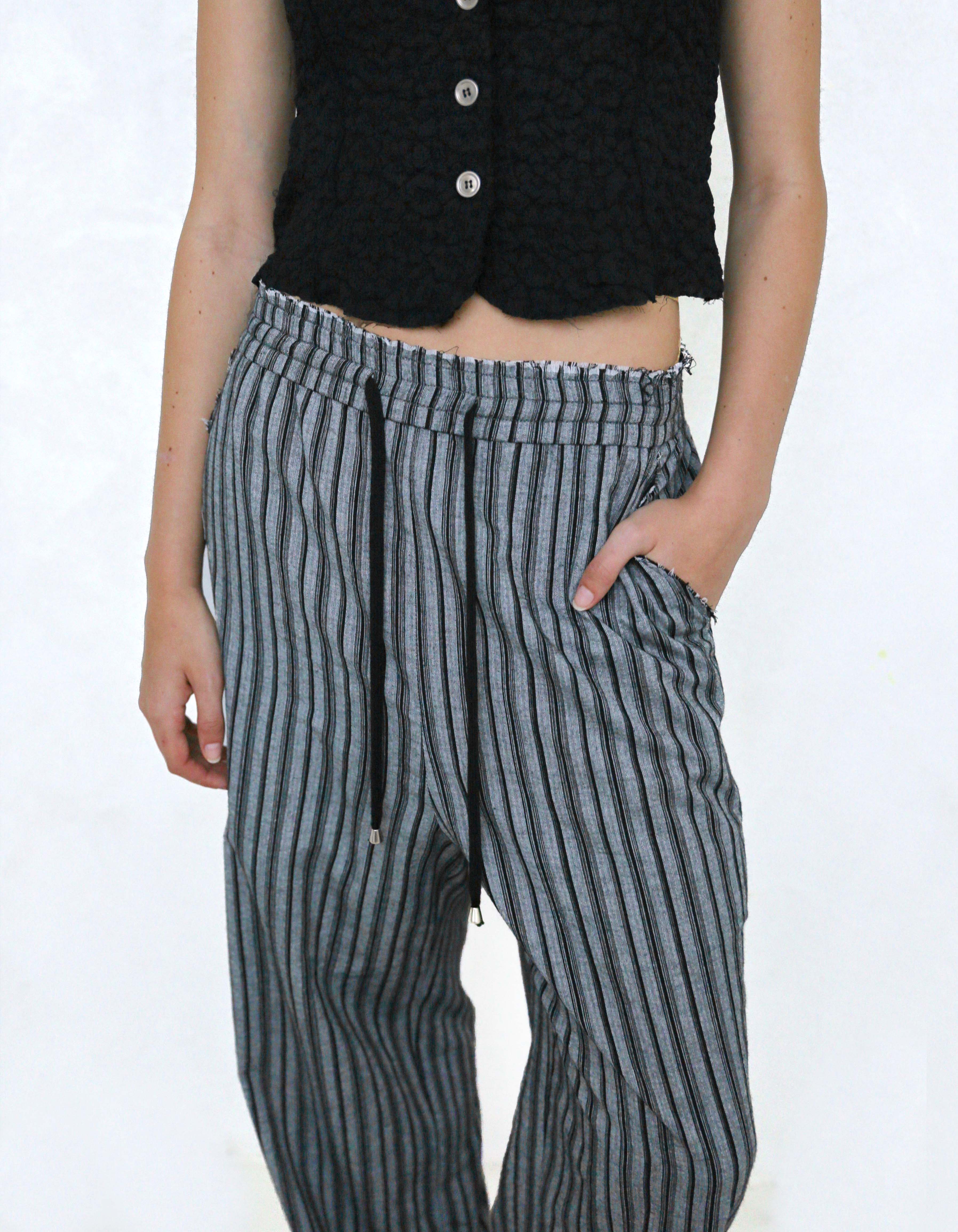 FRESH EFFORTLESS PANTS, BLACK - polysooem